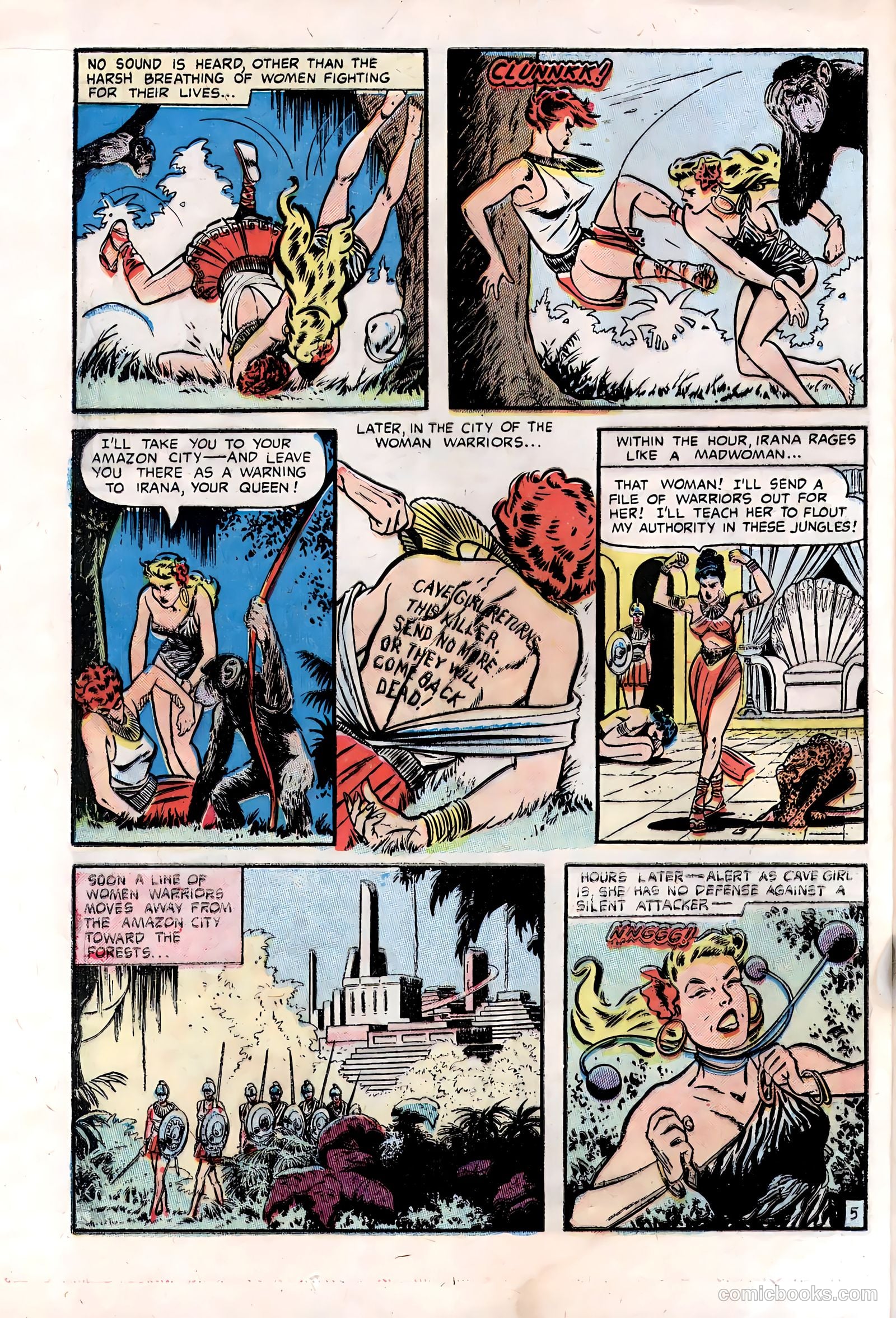 Cave Girl #12 (1991) — page 22 of 36