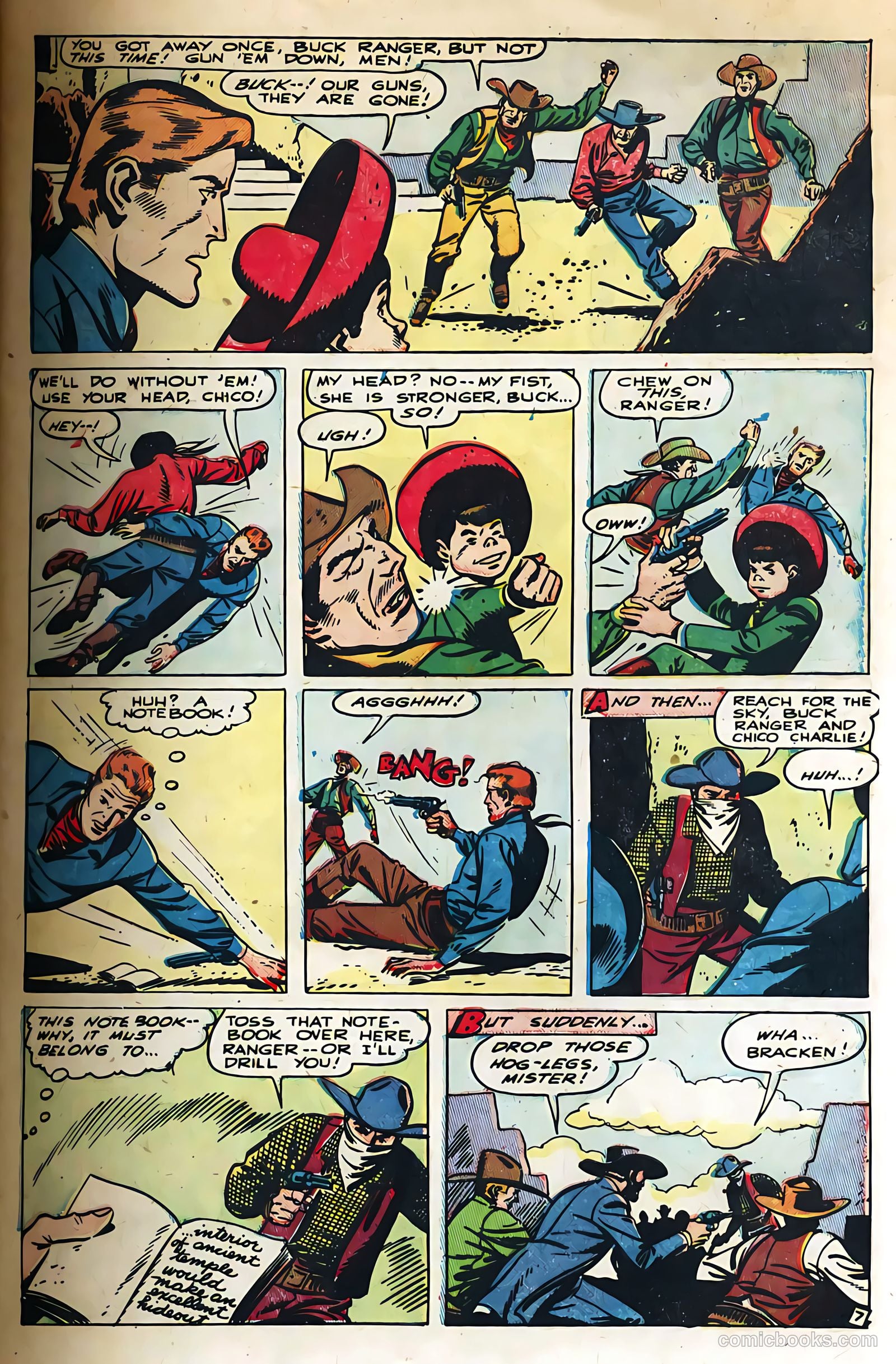 Thrilling Comics #77 (1940) — page 9 of 36