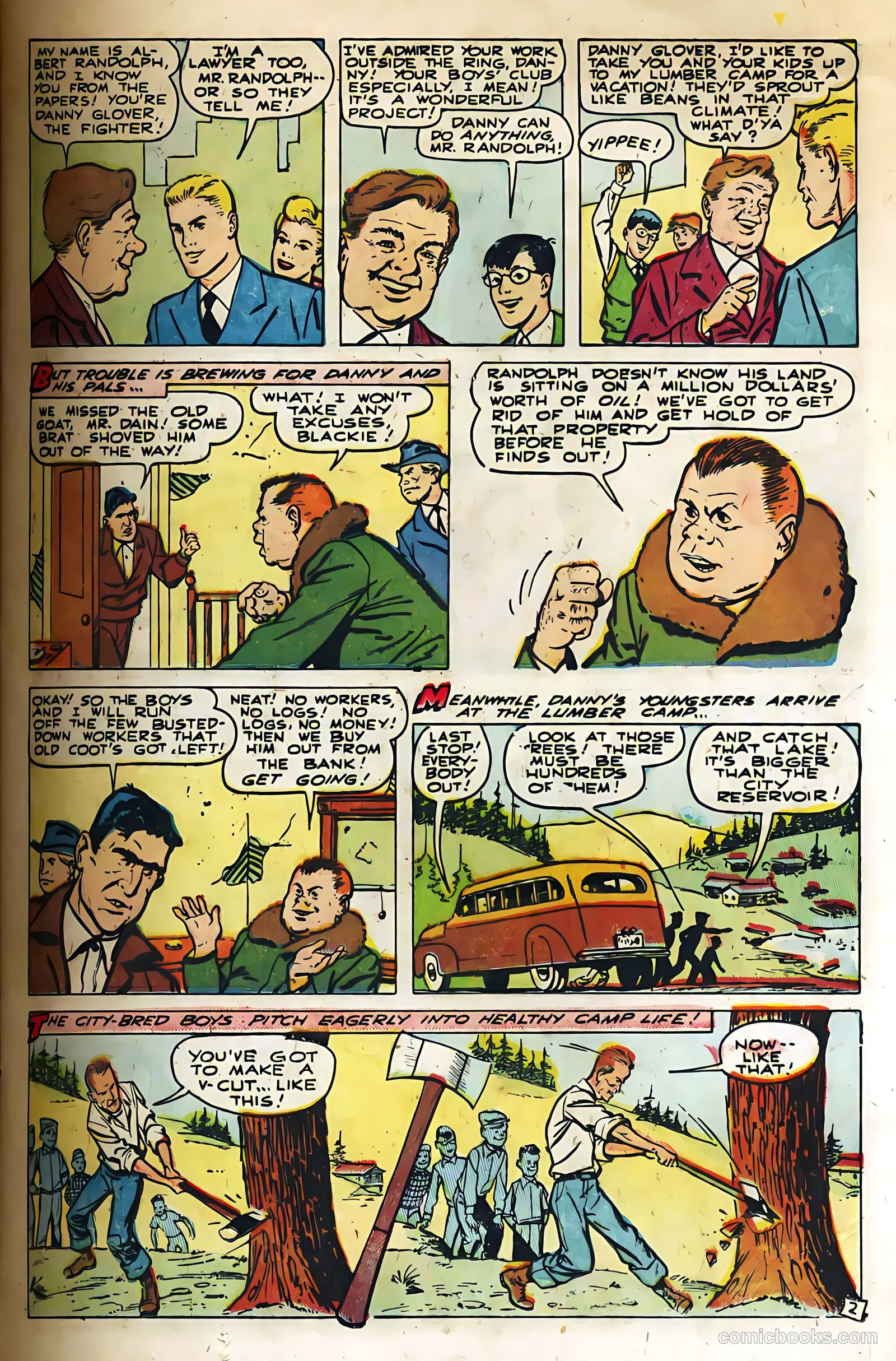 Thrilling Comics #77 (1940) — page 13 of 36
