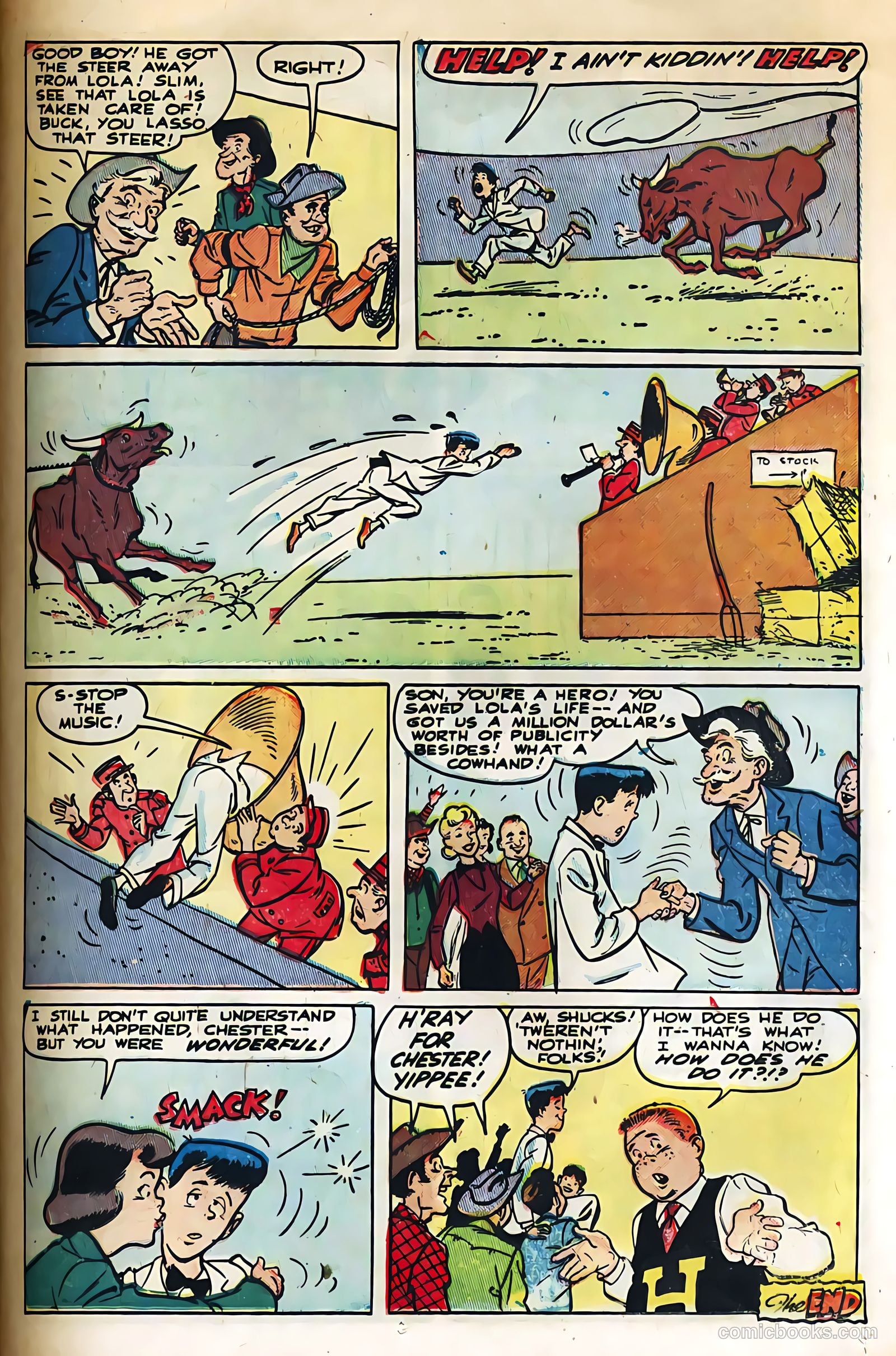 Thrilling Comics #77 (1940) — page 25 of 36