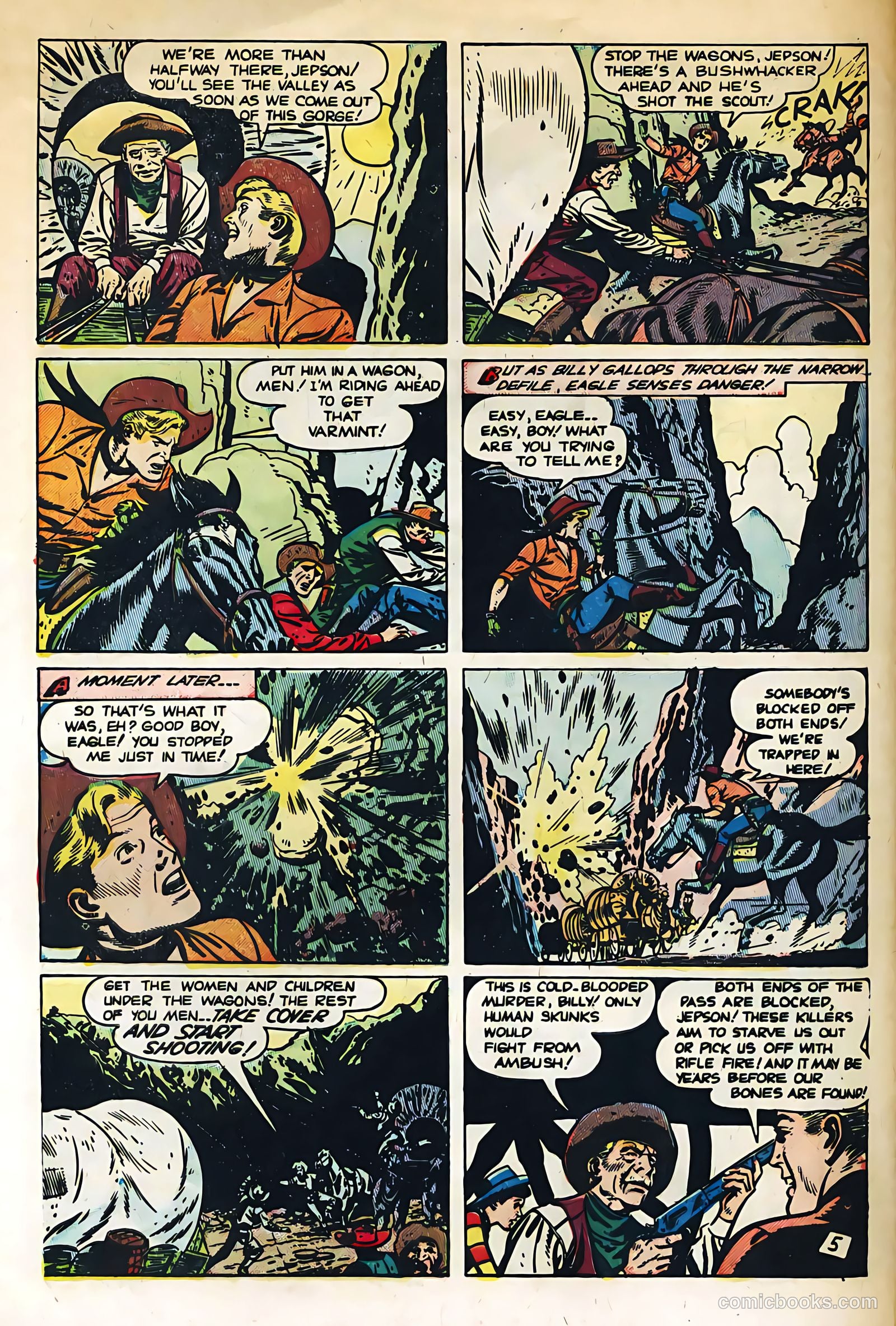 Thrilling Comics #77 (1940) — page 32 of 36