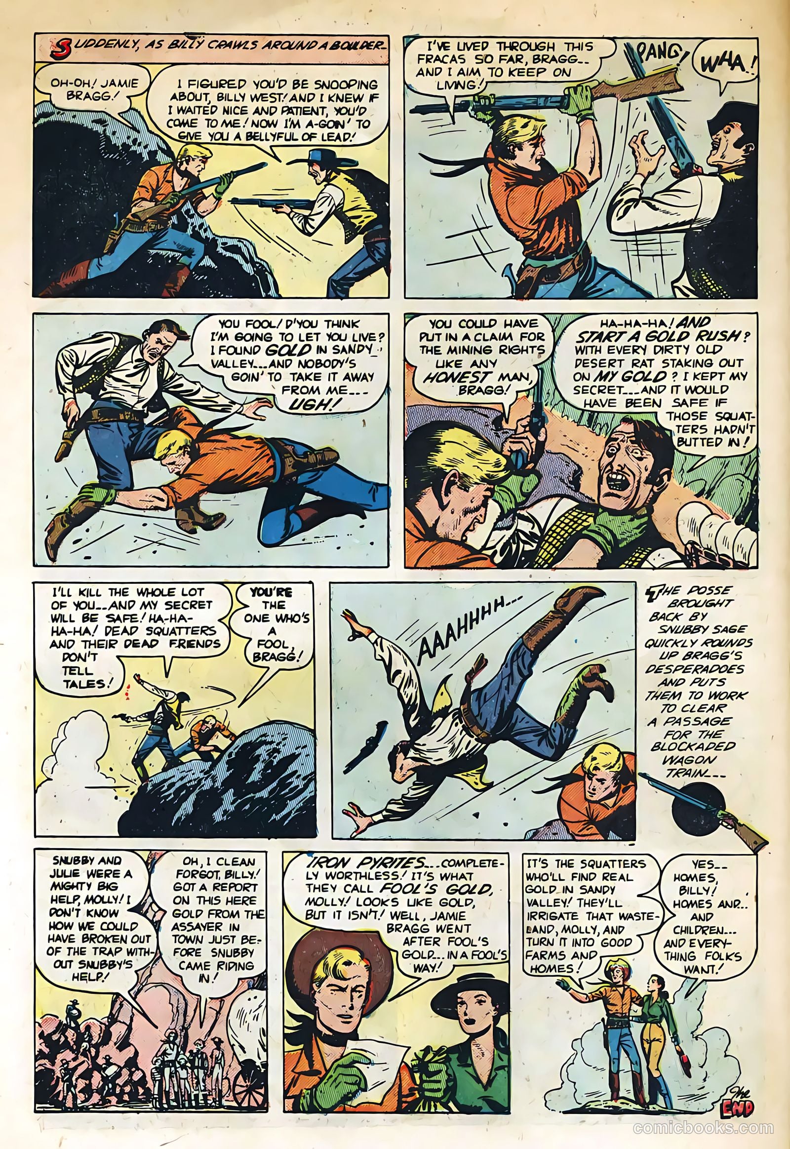 Thrilling Comics #77 (1940) — page 34 of 36