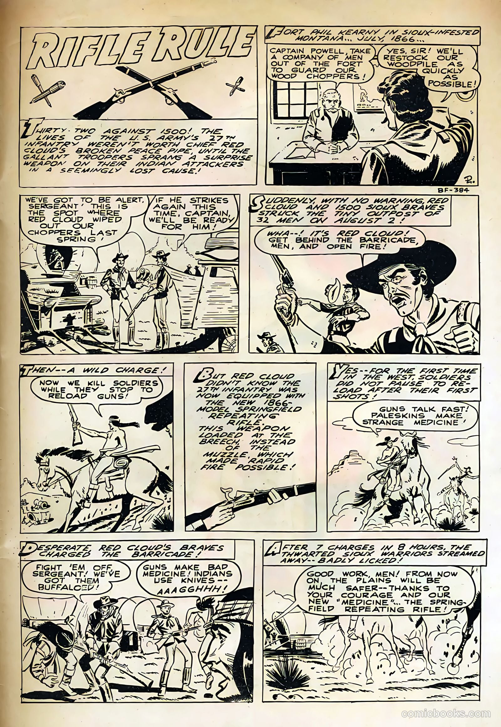 Thrilling Comics #77 (1940) — page 35 of 36