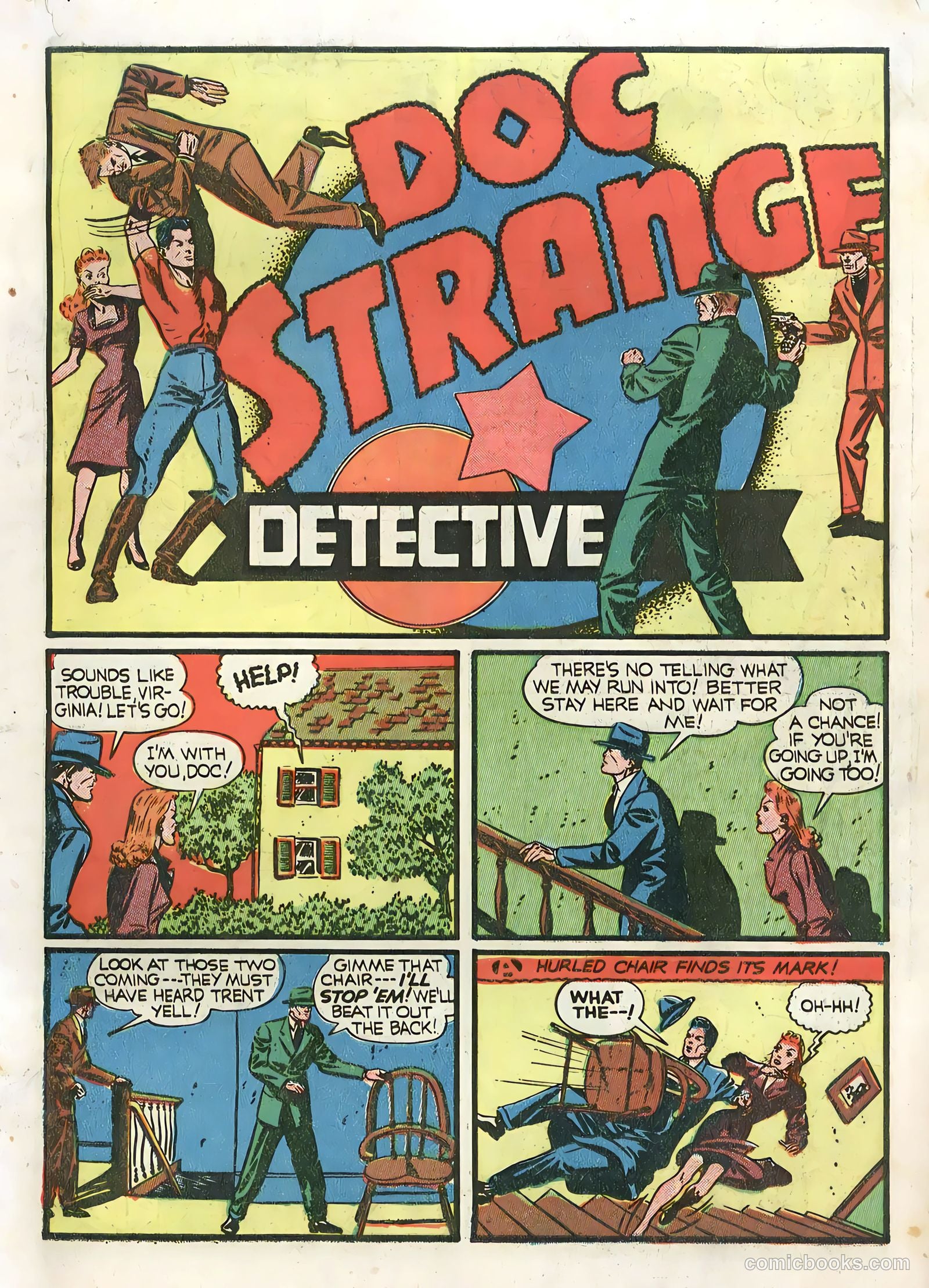 Thrilling Comics #14 (1940) — page 3 of 66