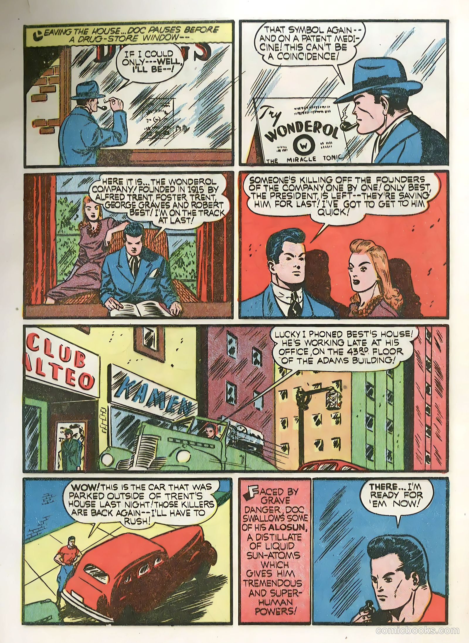 Thrilling Comics #14 (1940) — page 7 of 66