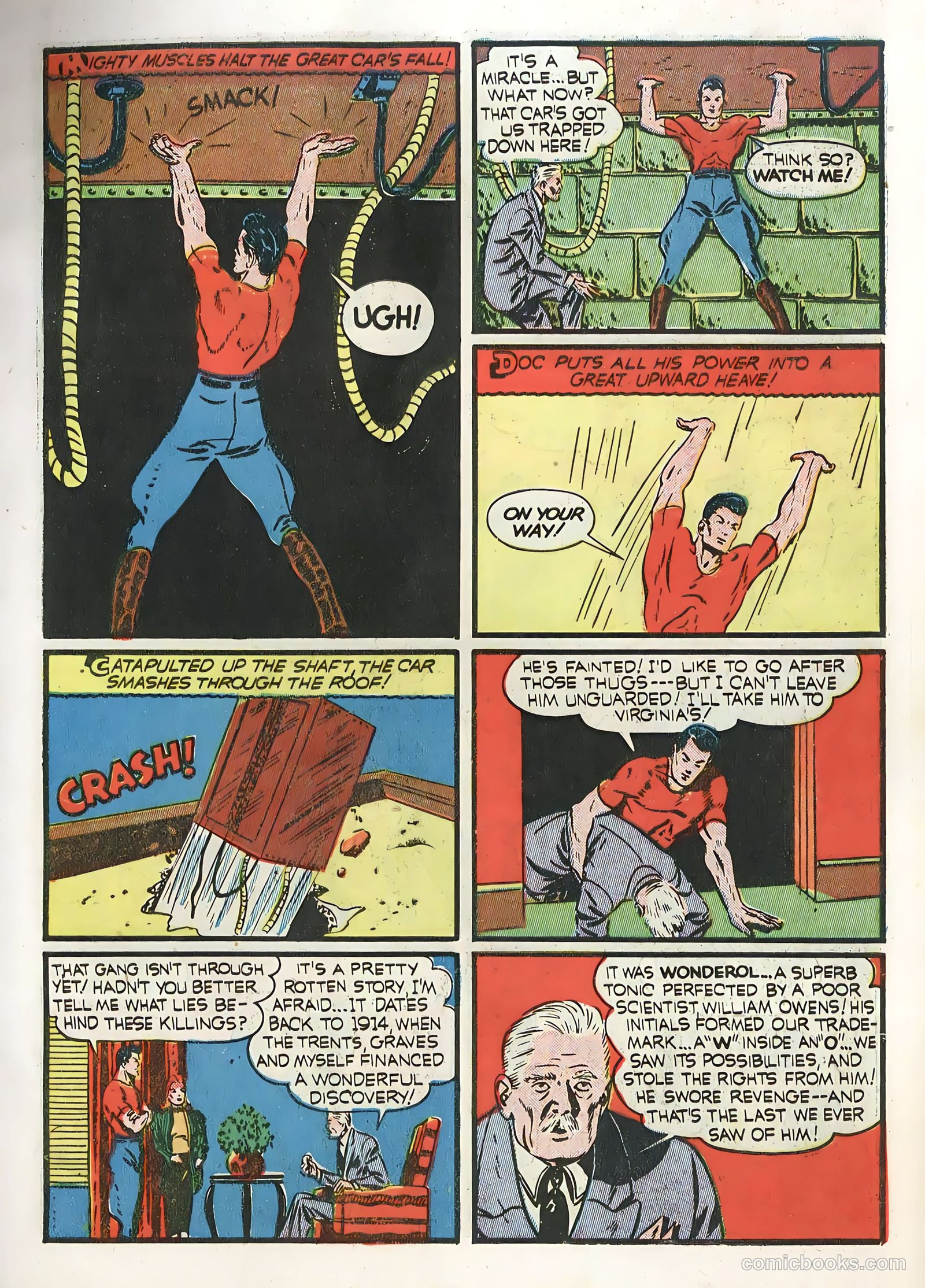 Thrilling Comics #14 (1940) — page 11 of 66