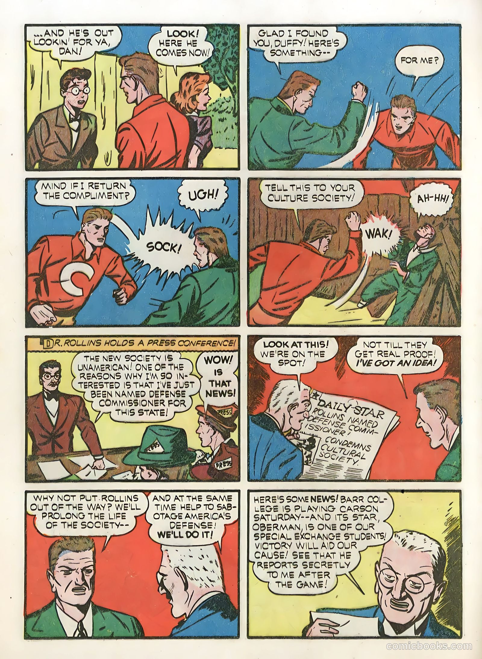 Thrilling Comics #14 (1940) — page 30 of 66
