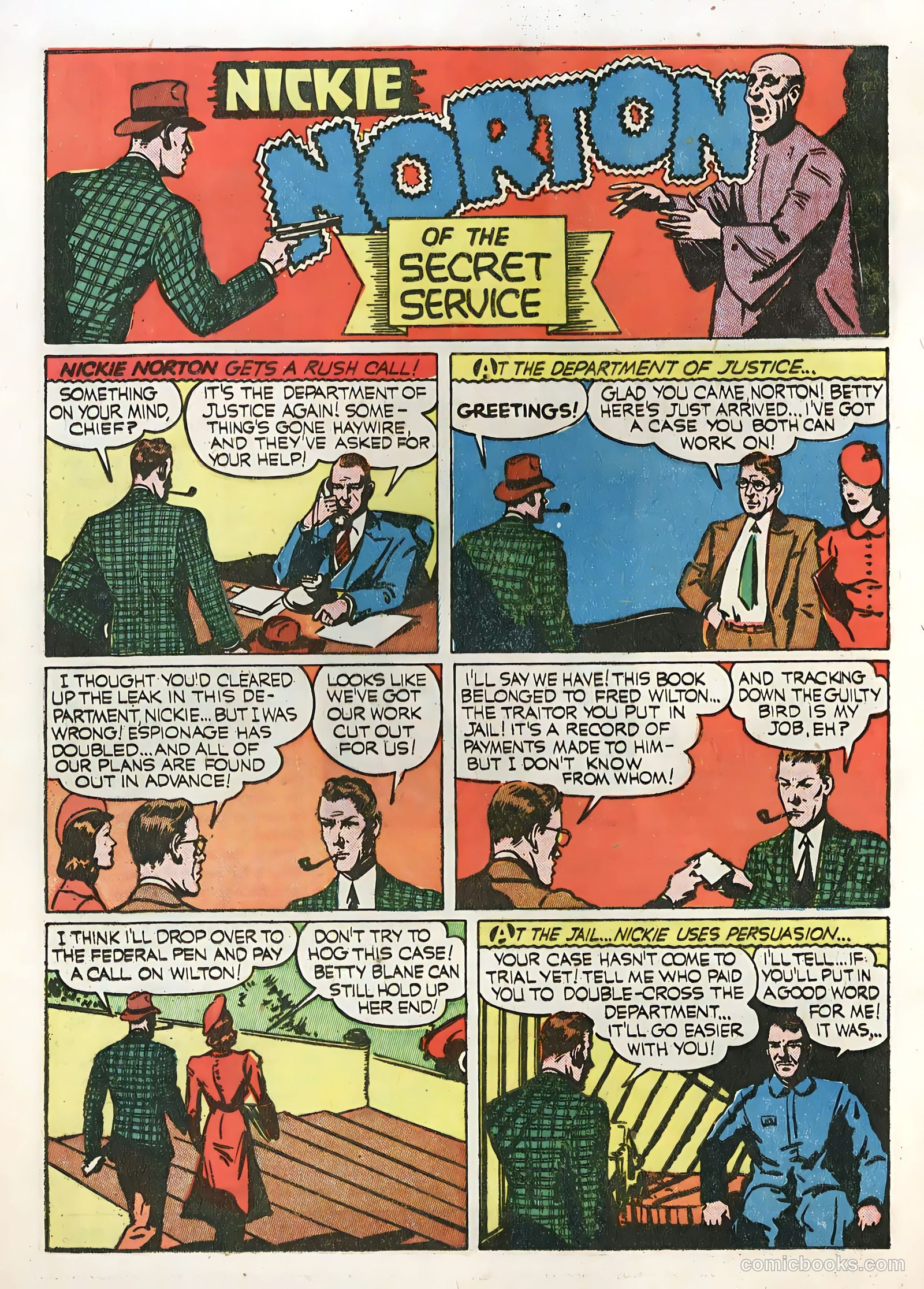 Thrilling Comics #14 (1940) — page 44 of 66