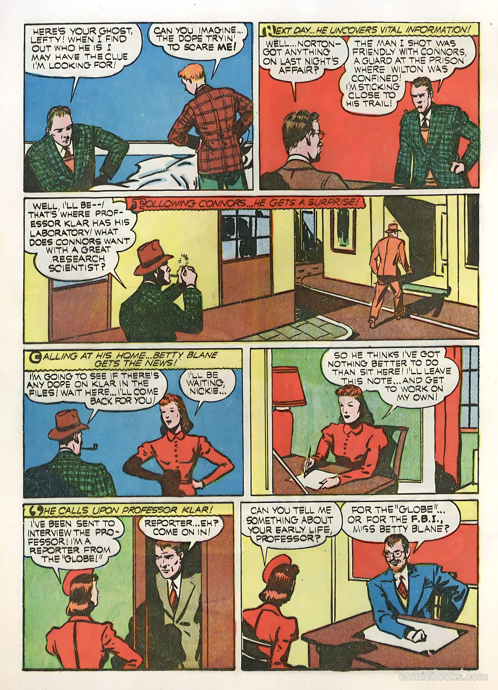 Thrilling Comics #14 (1940) — page 46 of 66