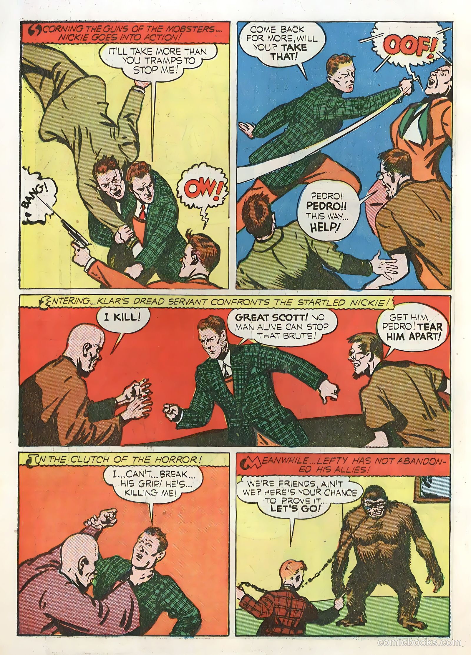Thrilling Comics #14 (1940) — page 50 of 66