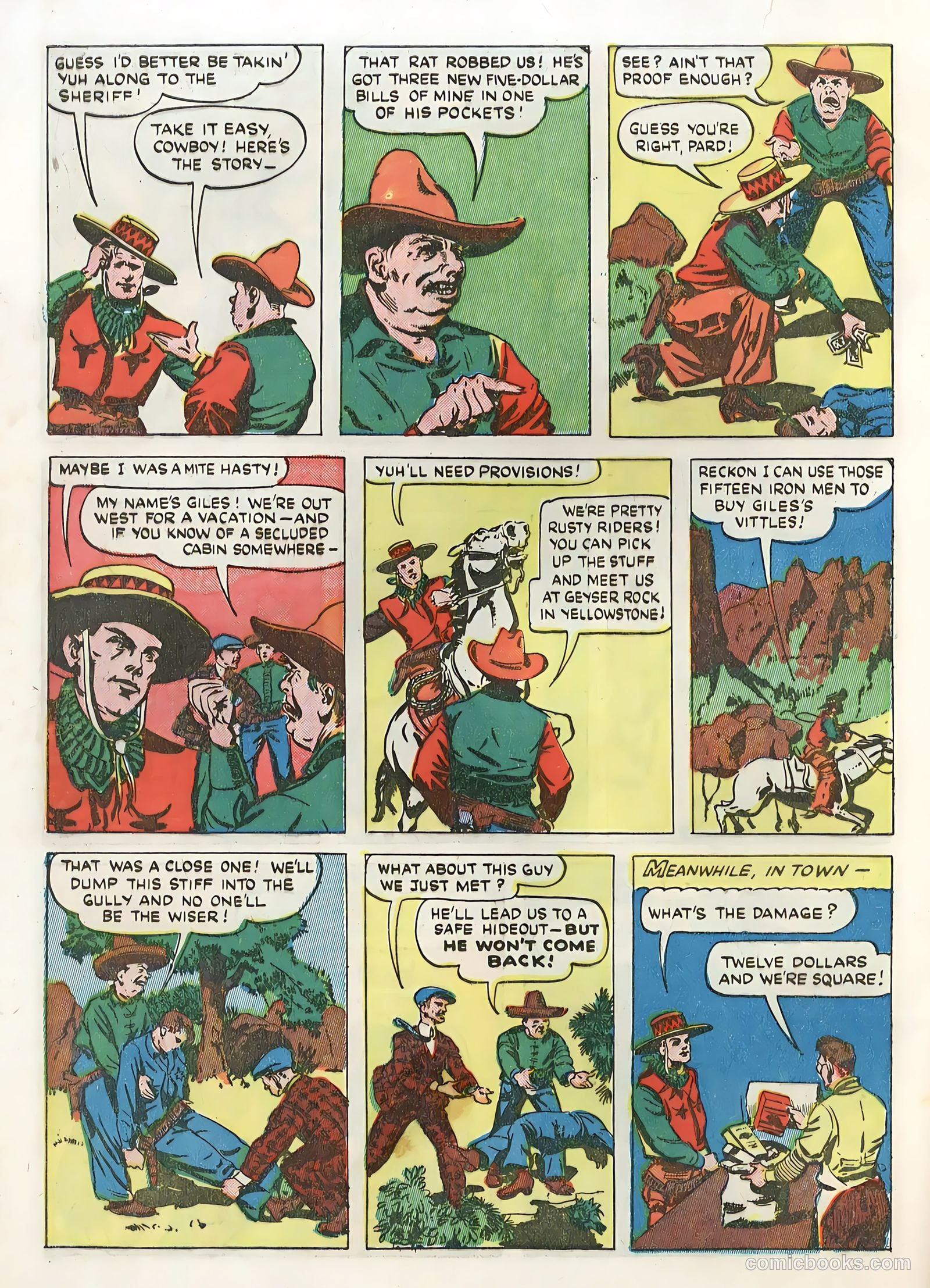 Thrilling Comics #14 (1940) — page 62 of 66