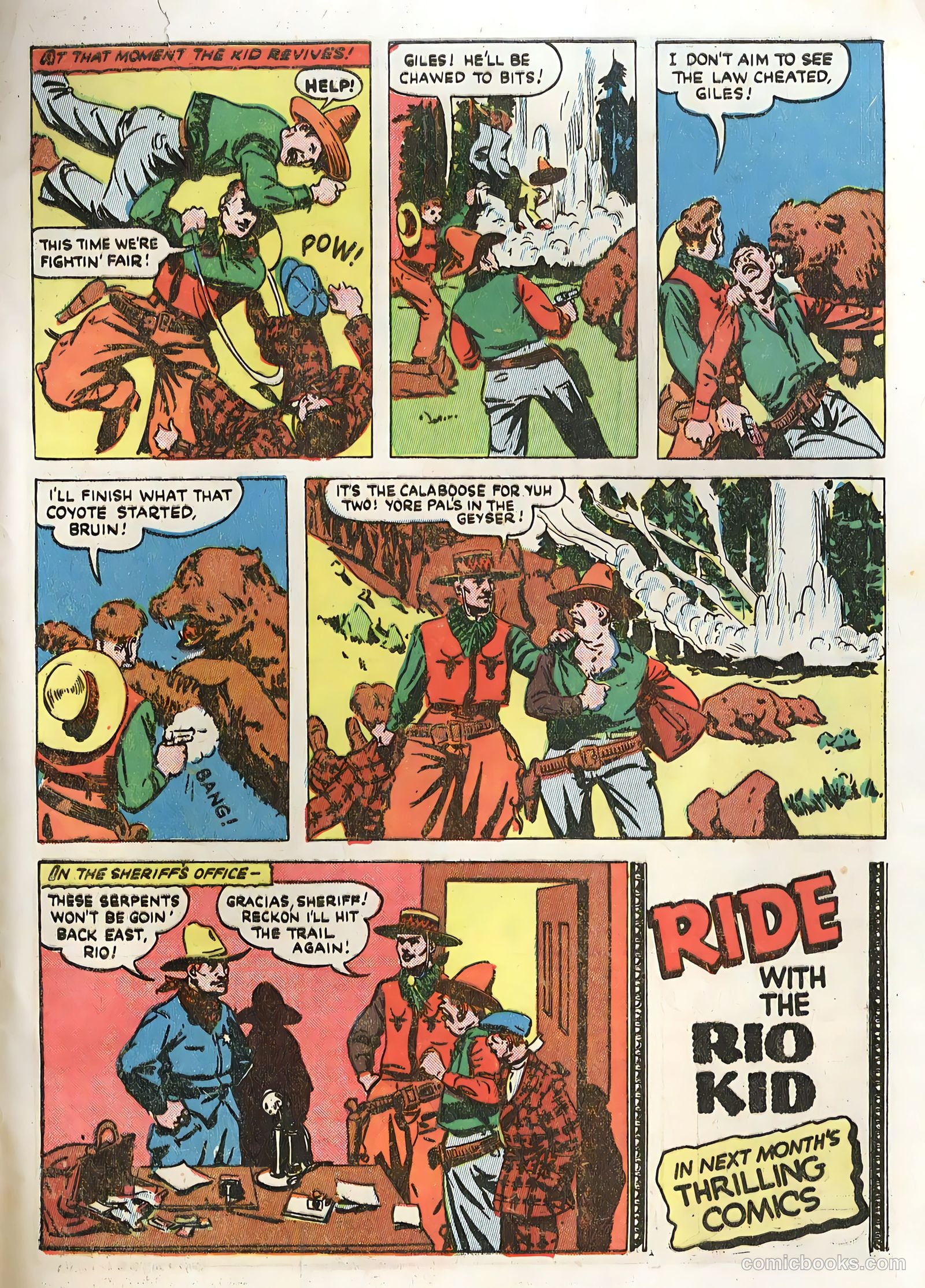 Thrilling Comics #14 (1940) — page 65 of 66