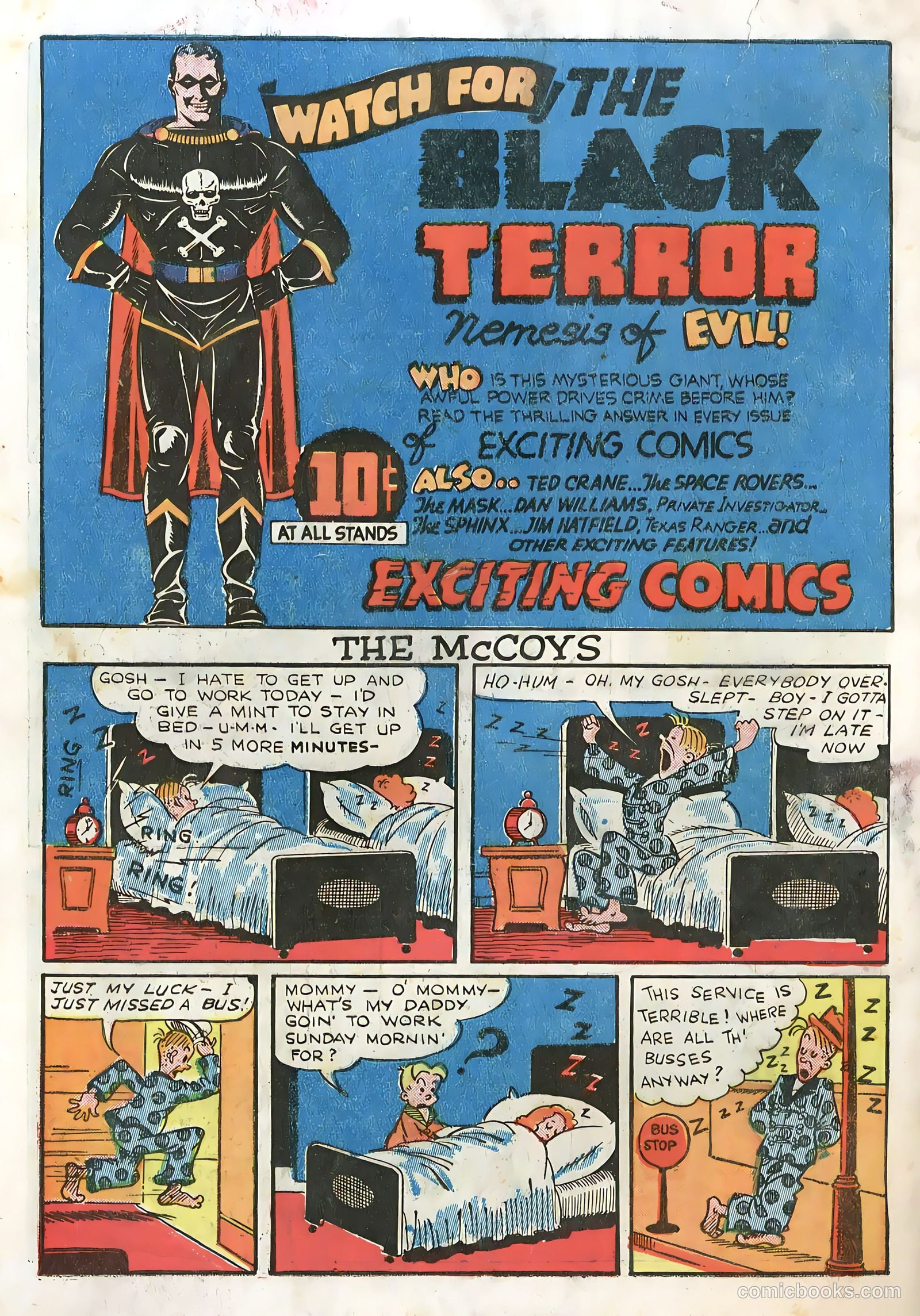 Thrilling Comics #14 (1940) — page 66 of 66