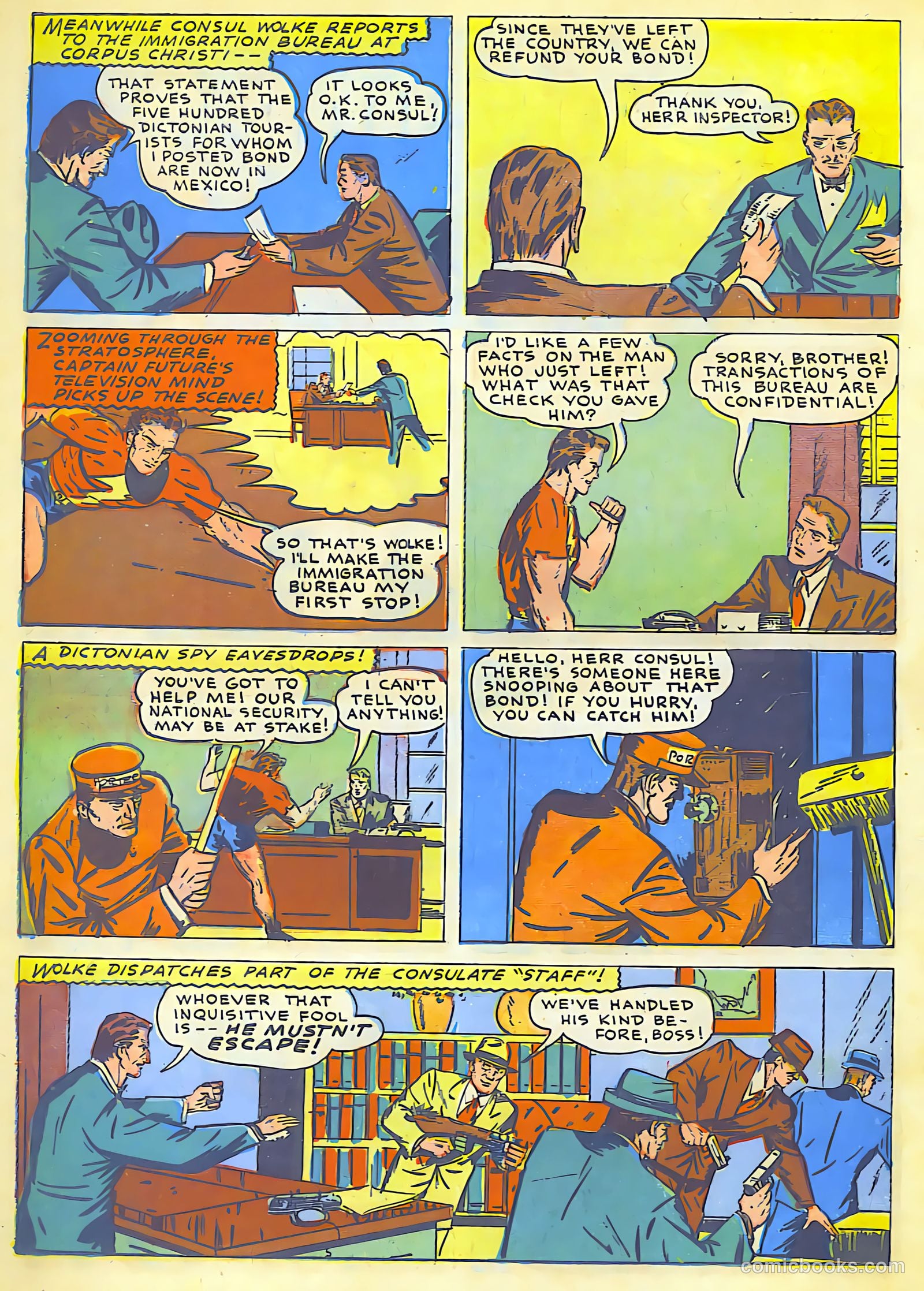 Startling Comics #5 (1940) — page 4 of 67