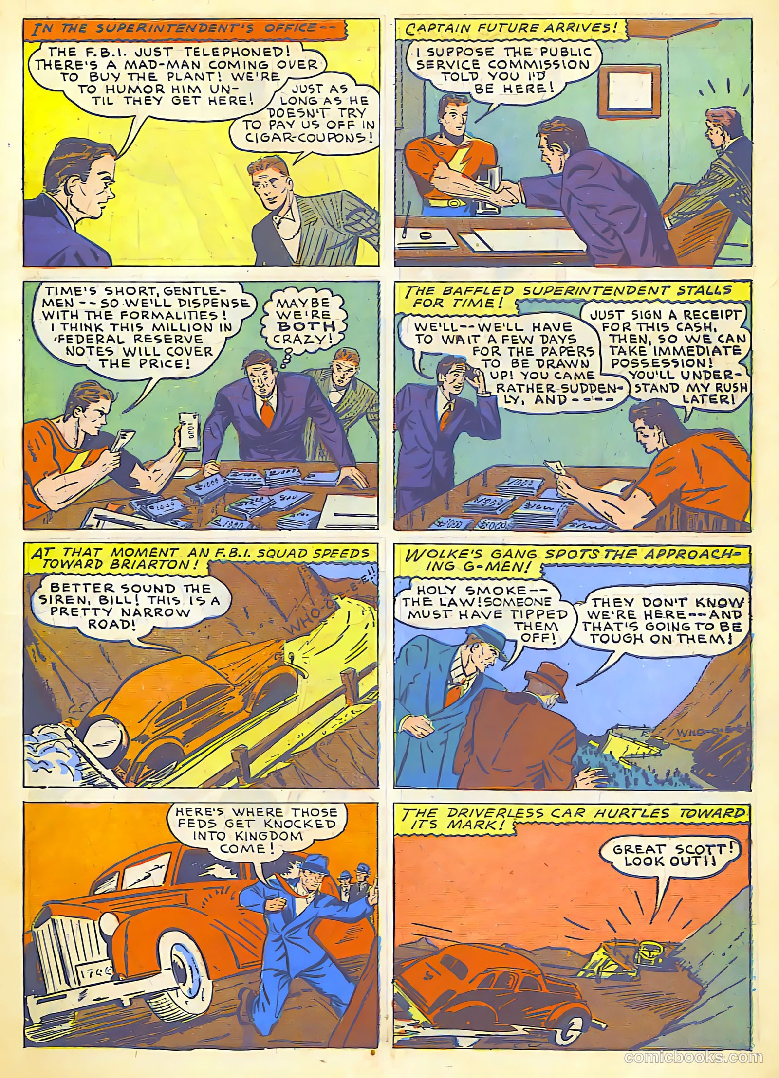 Startling Comics #5 (1940) — page 7 of 67