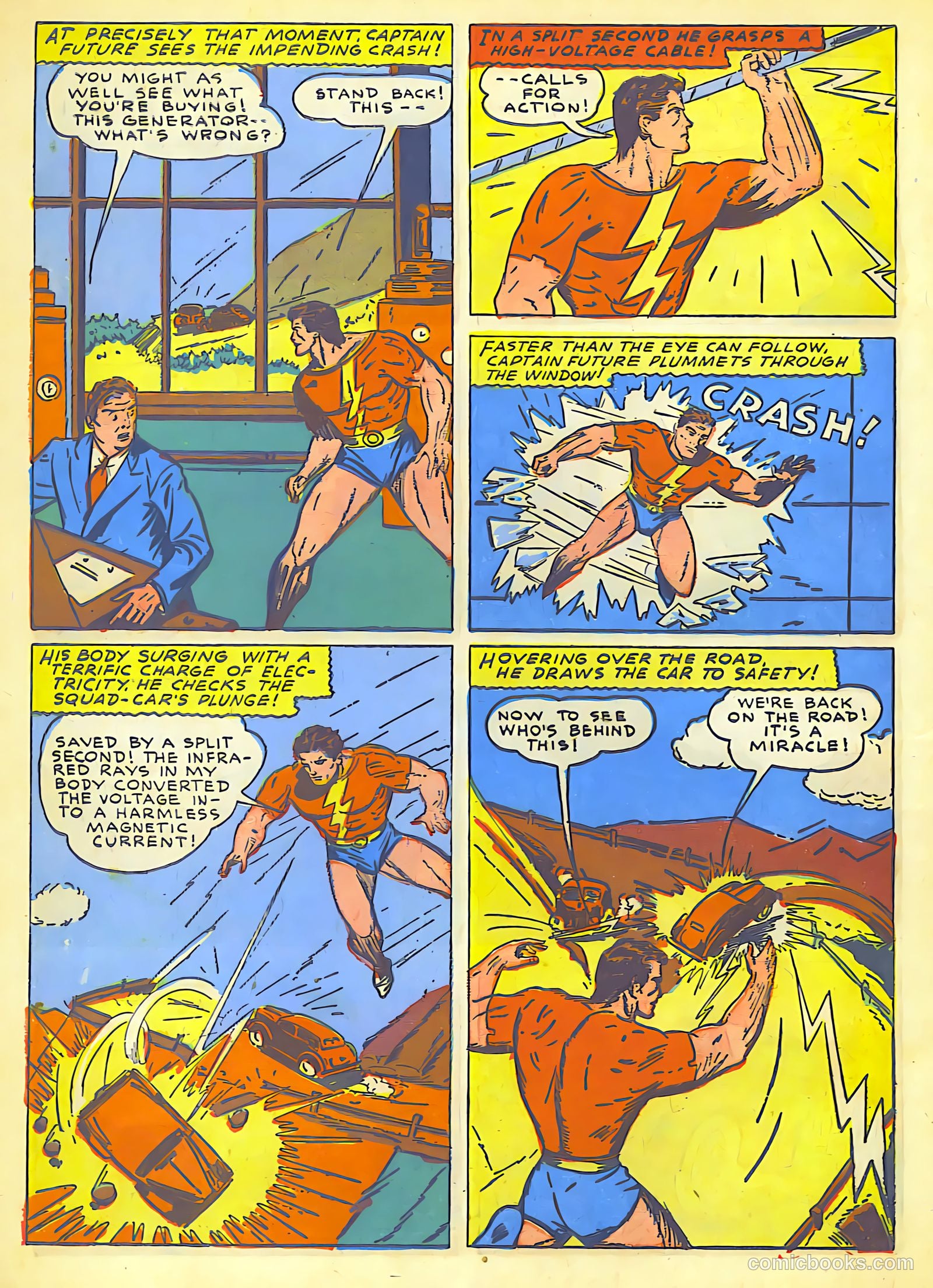 Startling Comics #5 (1940) — page 8 of 67