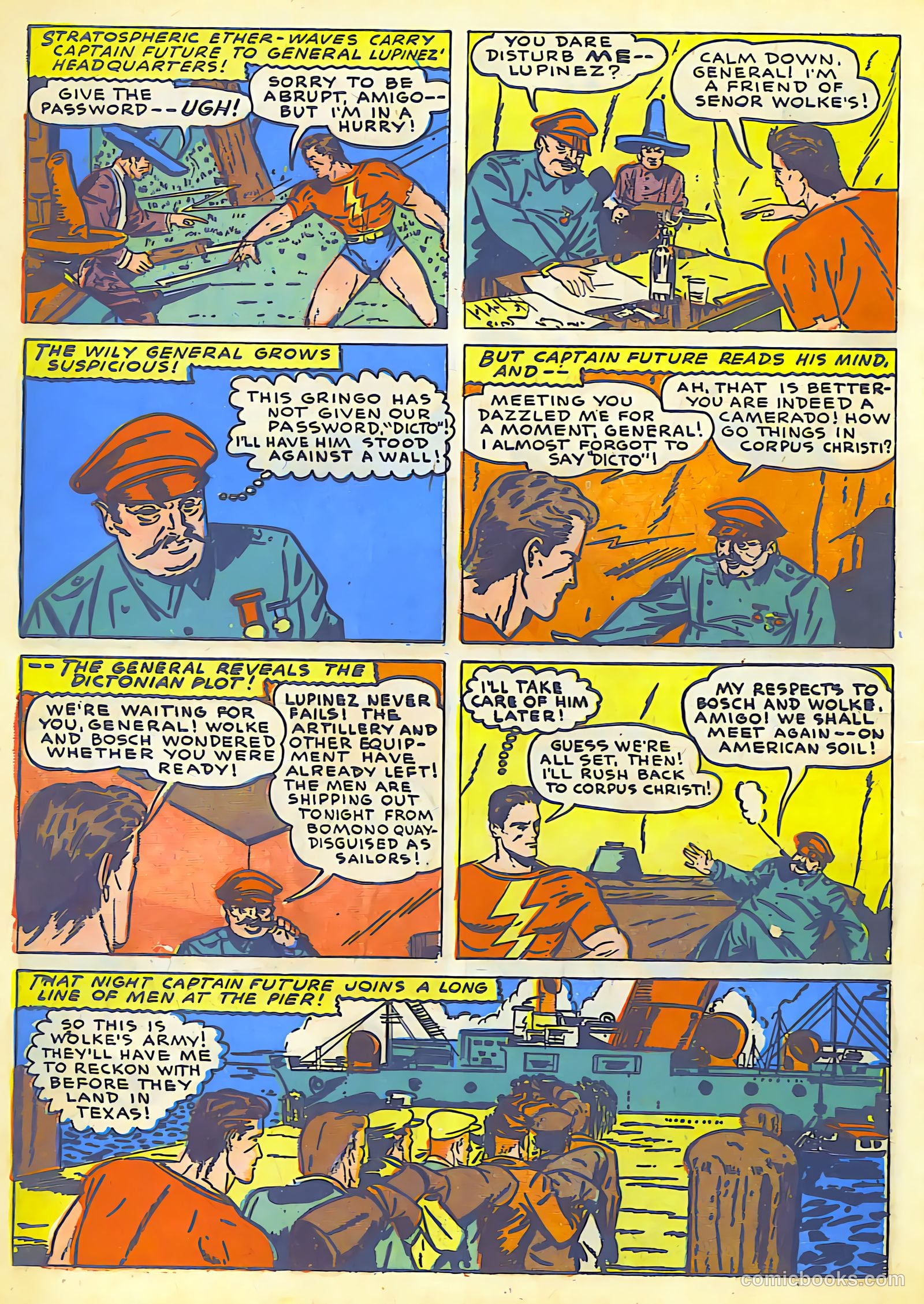 Startling Comics #5 (1940) — page 12 of 67