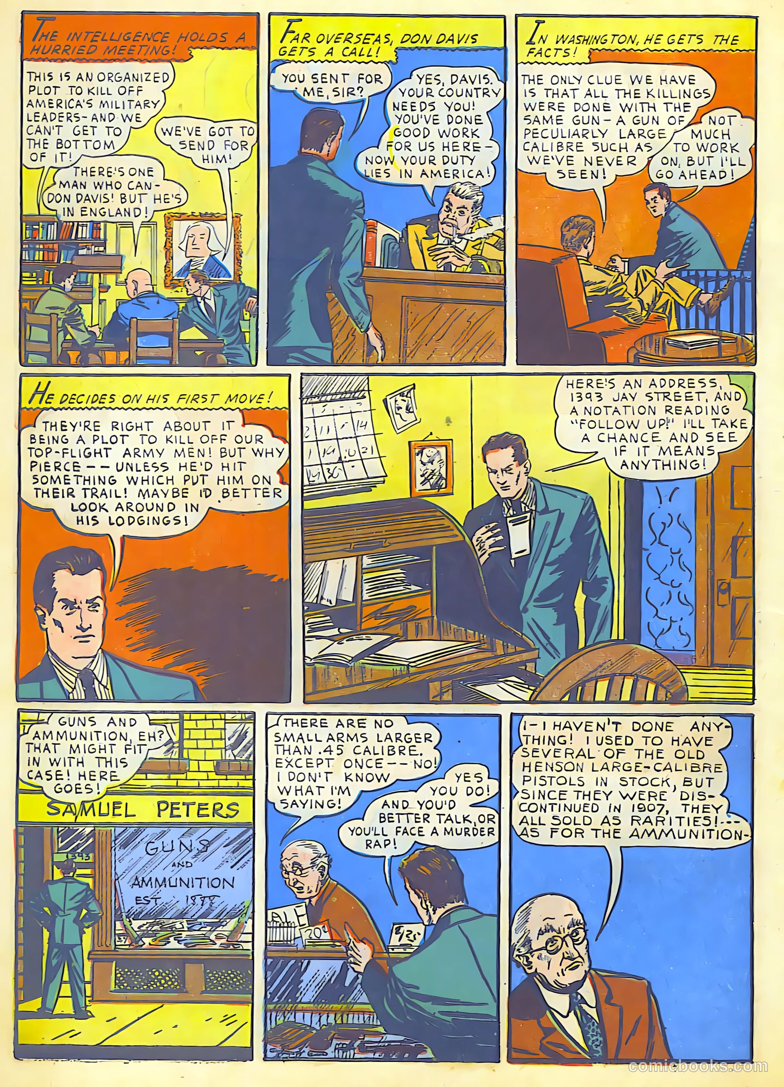 Startling Comics #5 (1940) — page 16 of 67