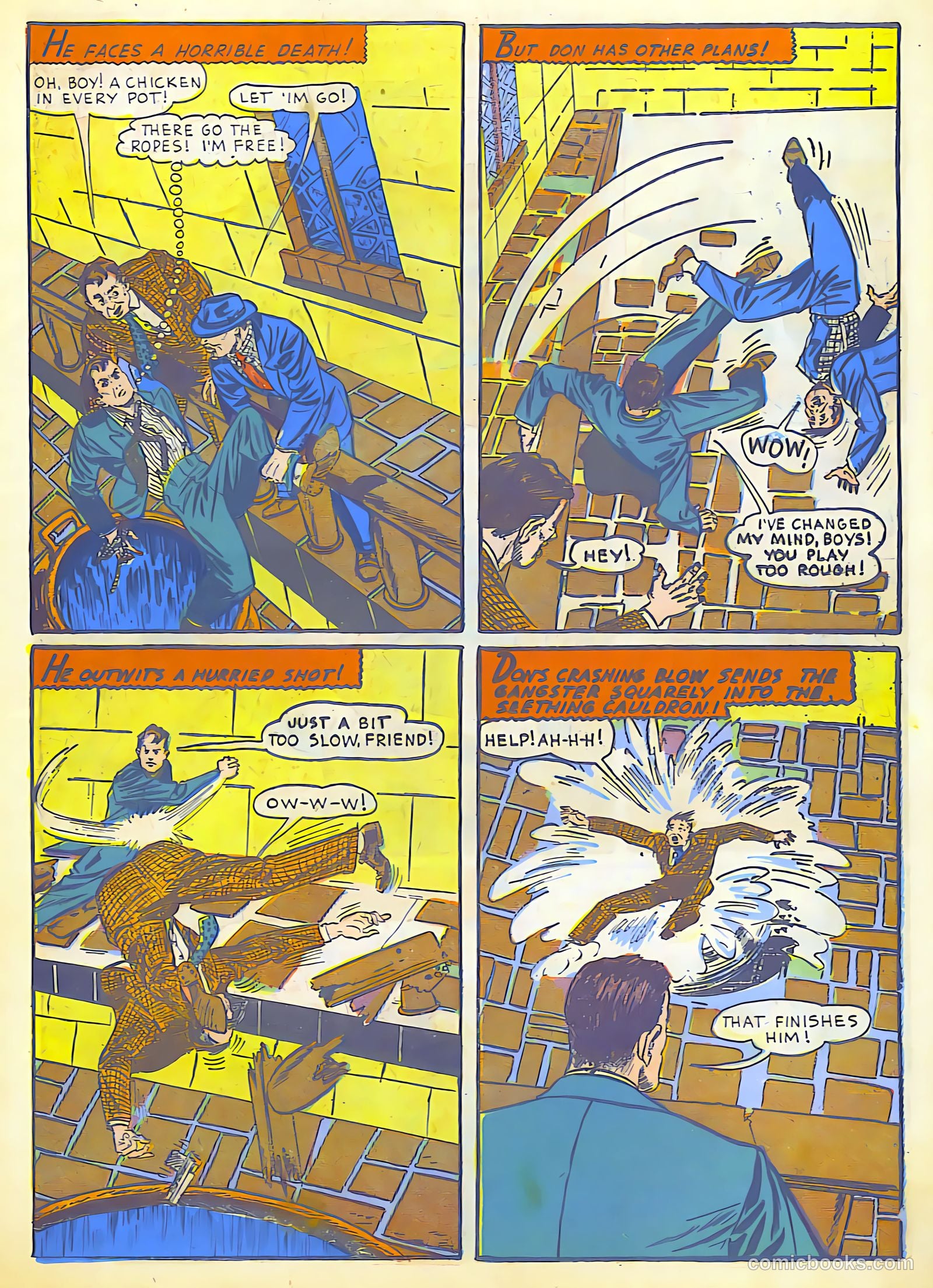 Startling Comics #5 (1940) — page 19 of 67