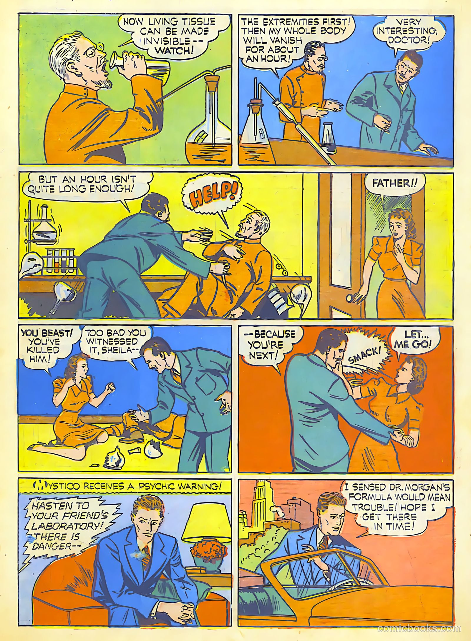 Startling Comics #5 (1940) — page 23 of 67