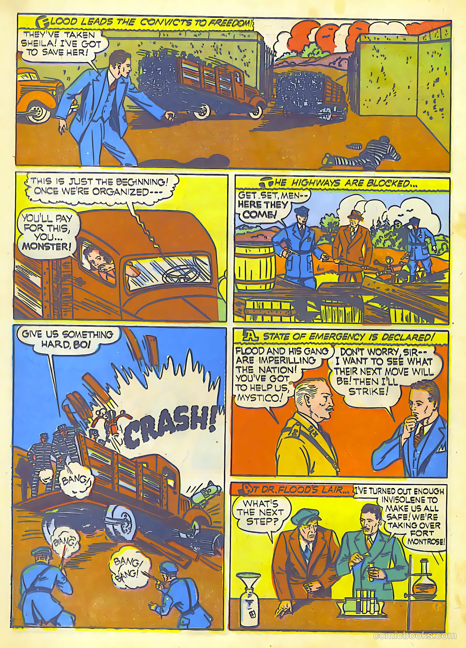 Startling Comics #5 (1940) — page 28 of 67