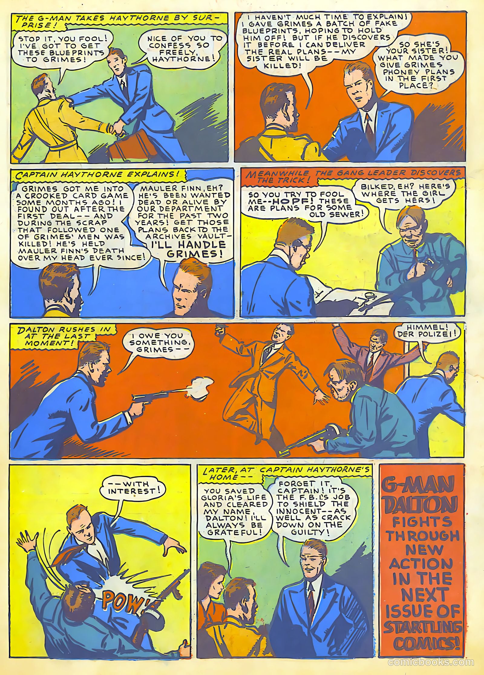 Startling Comics #5 (1940) — page 35 of 67