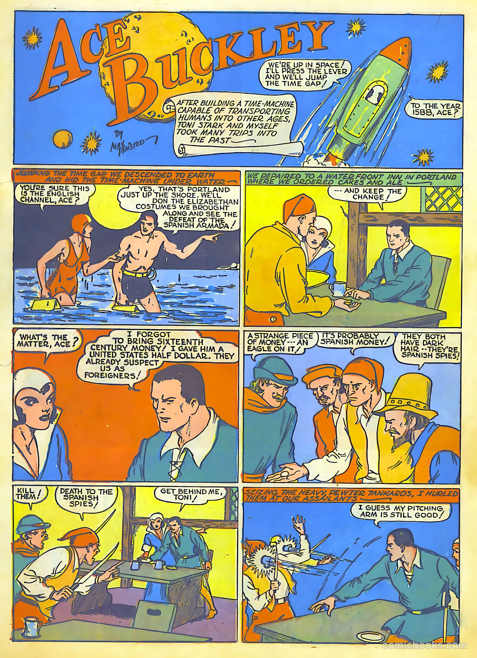 Startling Comics #5 (1940) — page 36 of 67