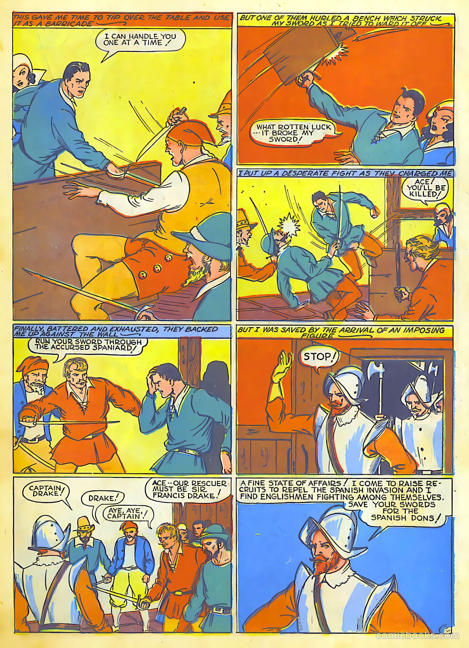 Startling Comics #5 (1940) — page 37 of 67