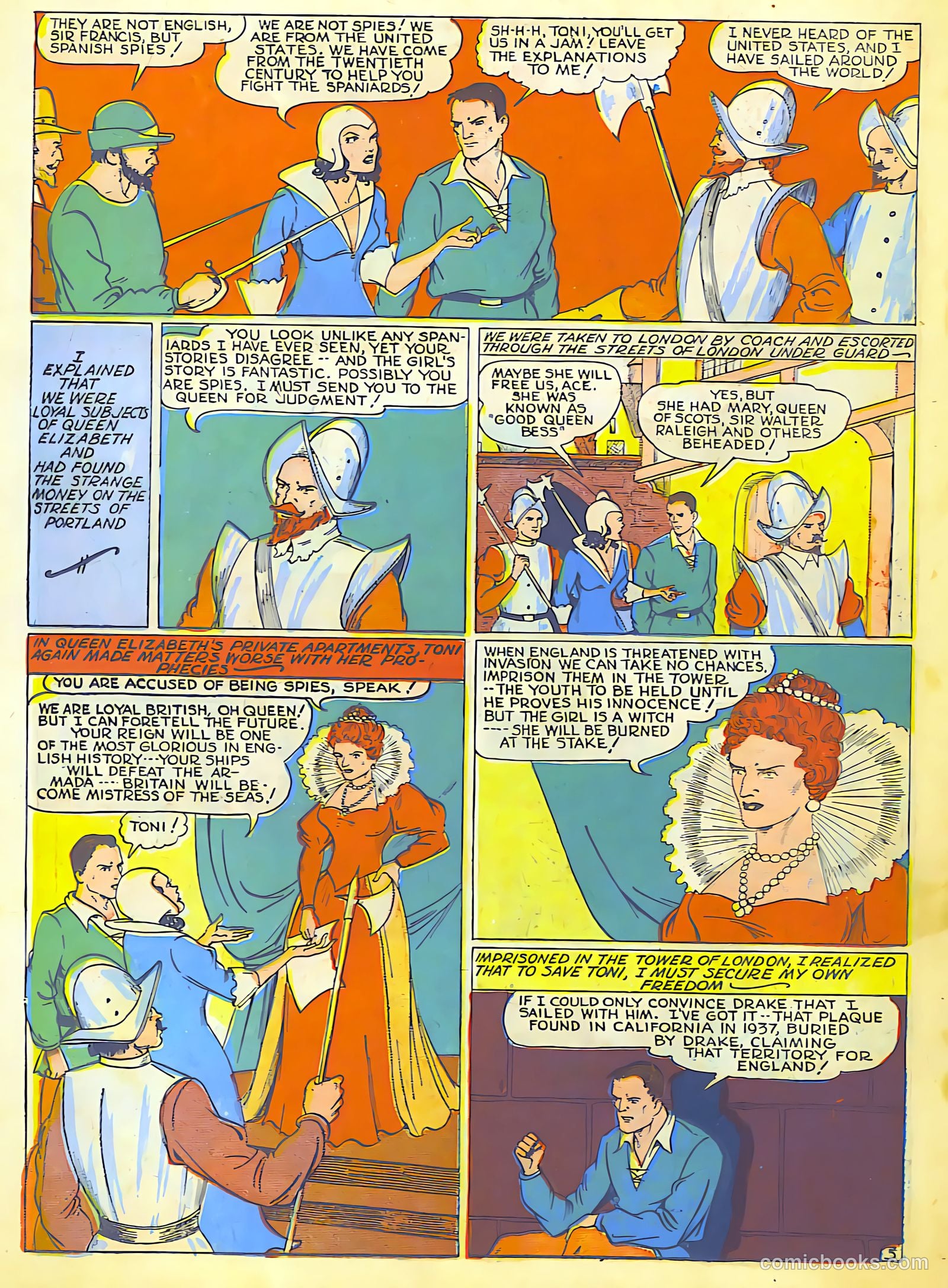 Startling Comics #5 (1940) — page 38 of 67