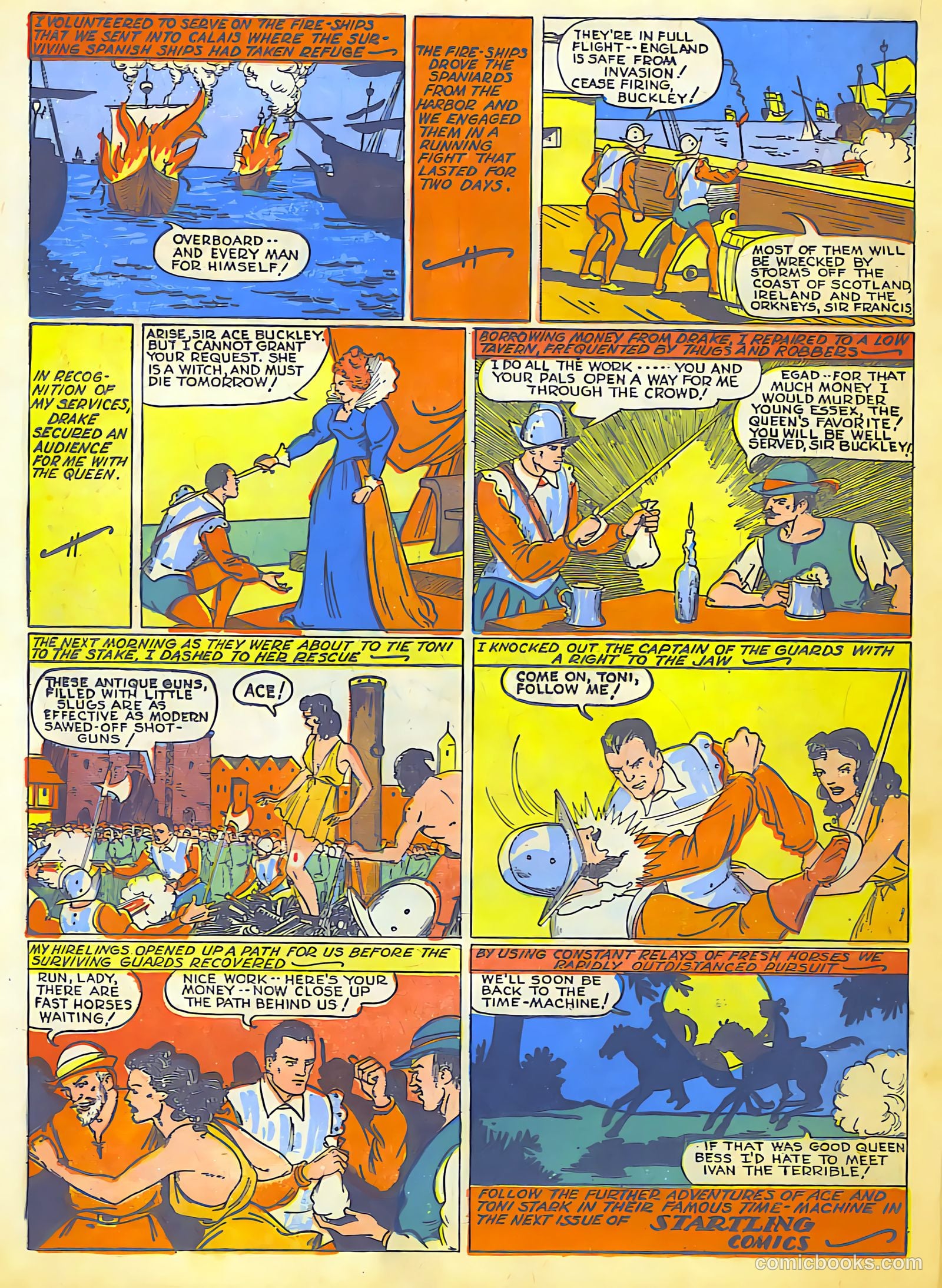 Startling Comics #5 (1940) — page 40 of 67