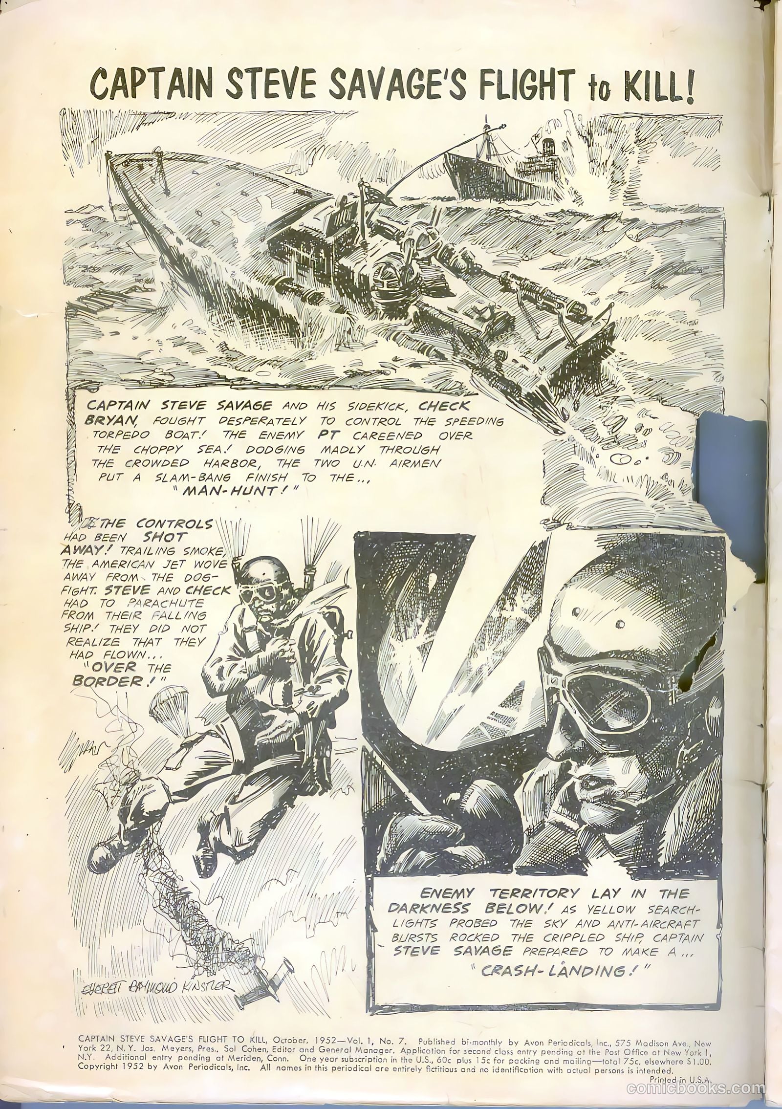 Captain Steve Savage v1 #7 — page 2 of 36