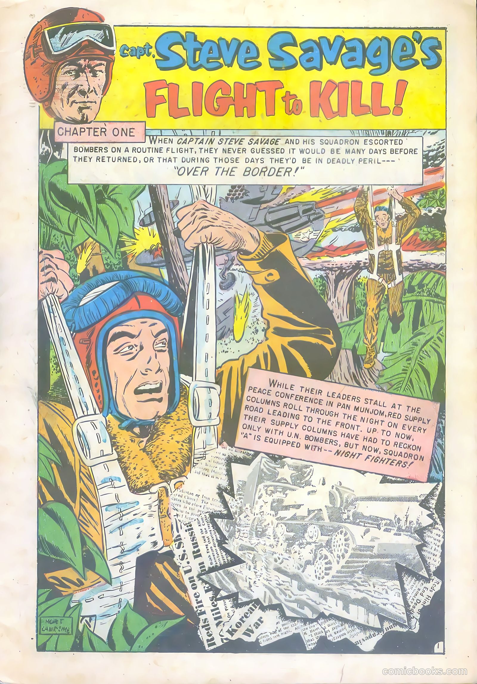 Captain Steve Savage v1 #7 — page 3 of 36
