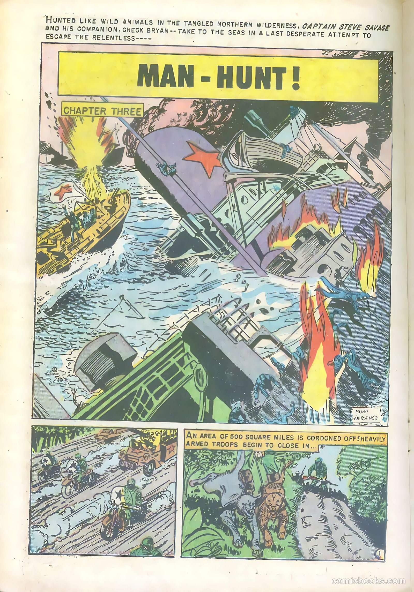 Captain Steve Savage v1 #7 — page 20 of 36