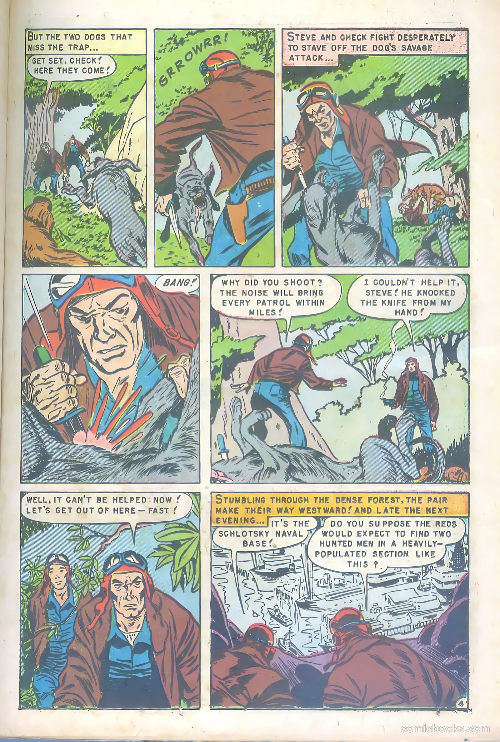 Captain Steve Savage v1 #7 — page 23 of 36