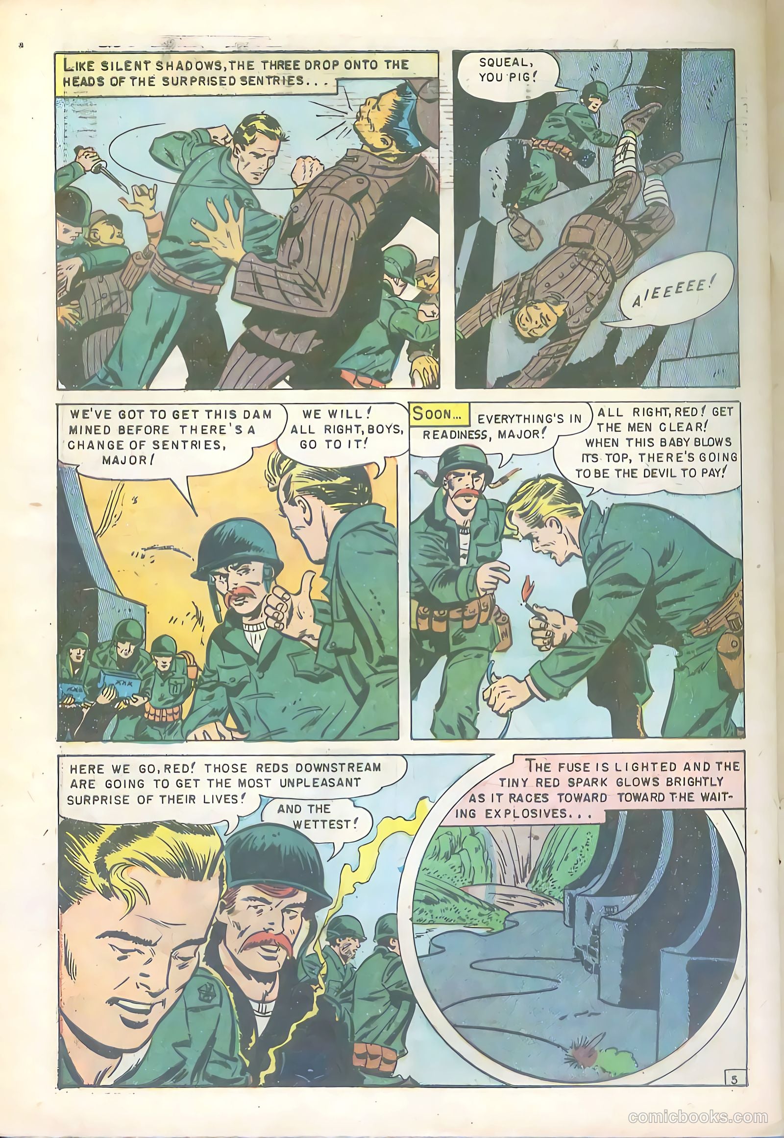 Captain Steve Savage v1 #7 — page 32 of 36