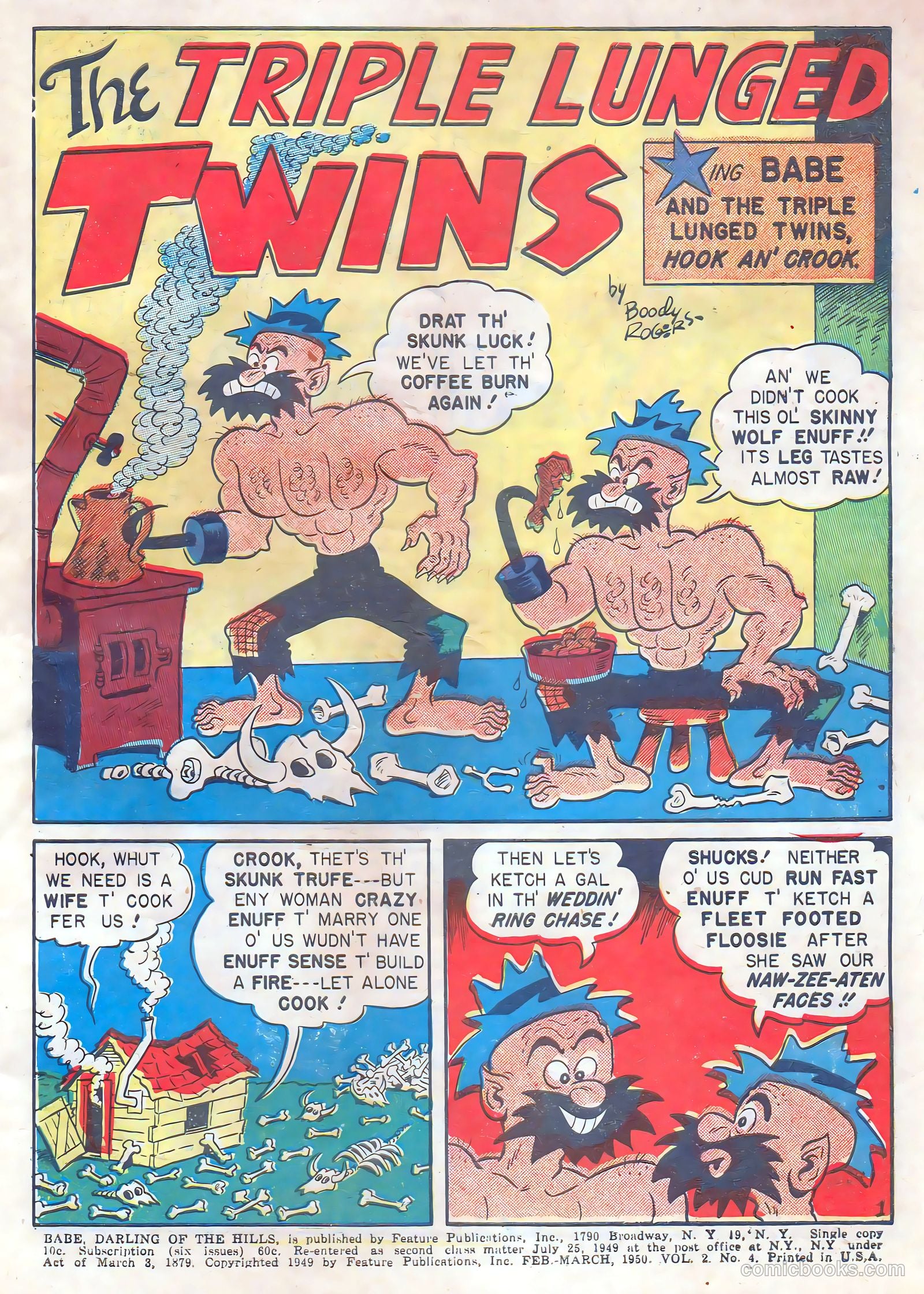 Babe, Darling of the Hills #10 (1949) — page 3 of 52