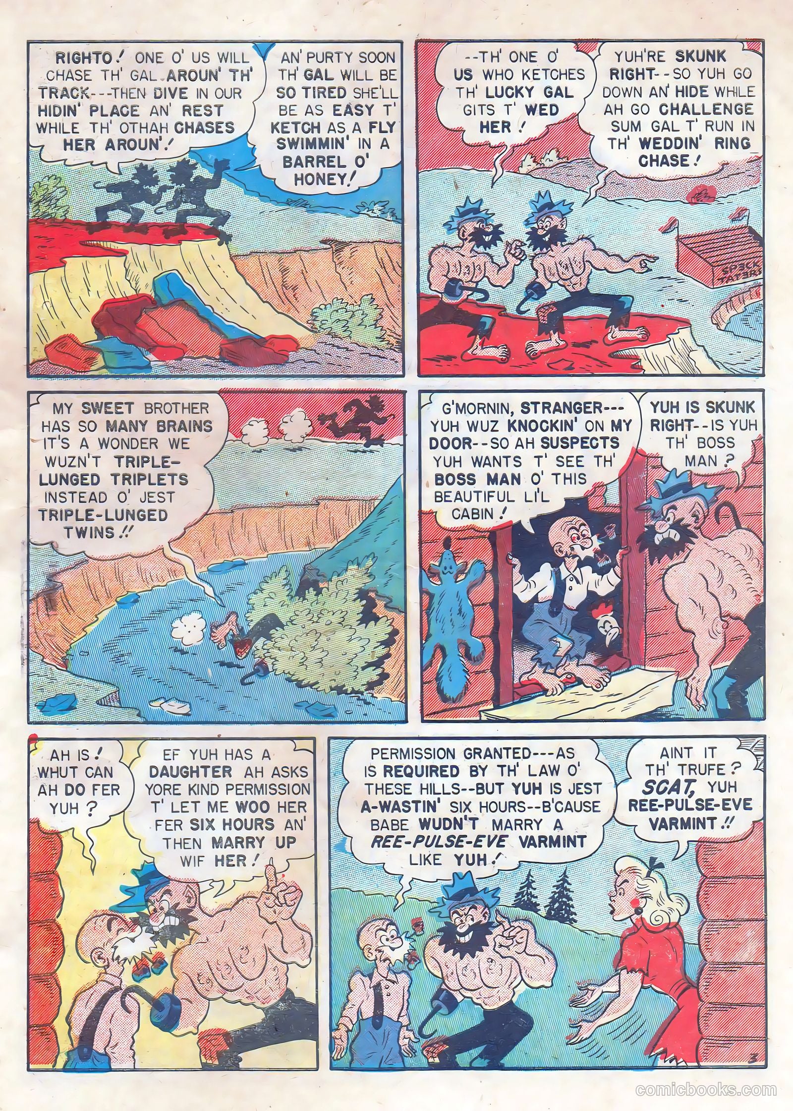 Babe, Darling of the Hills #10 (1949) — page 5 of 52