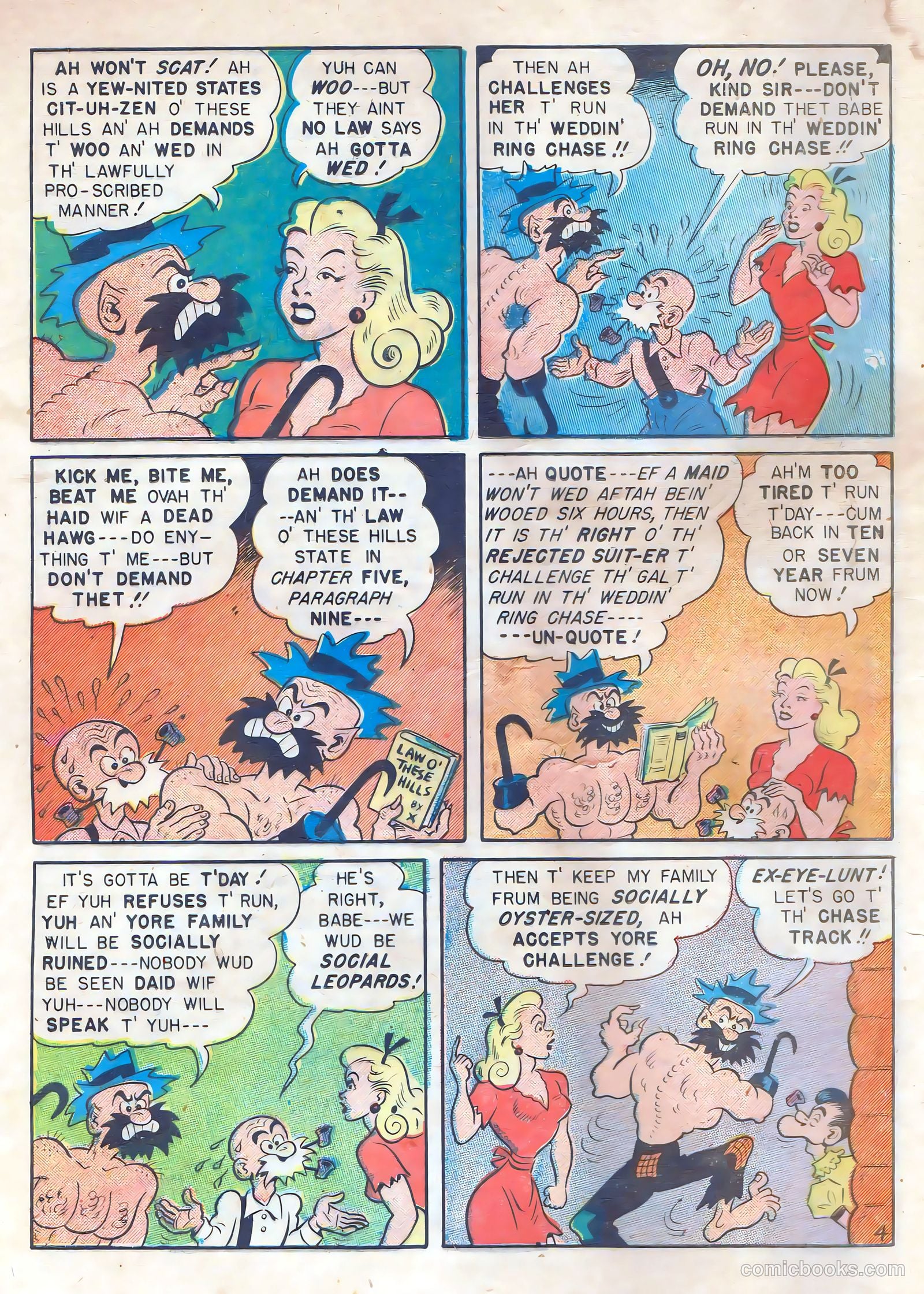 Babe, Darling of the Hills #10 (1949) — page 6 of 52
