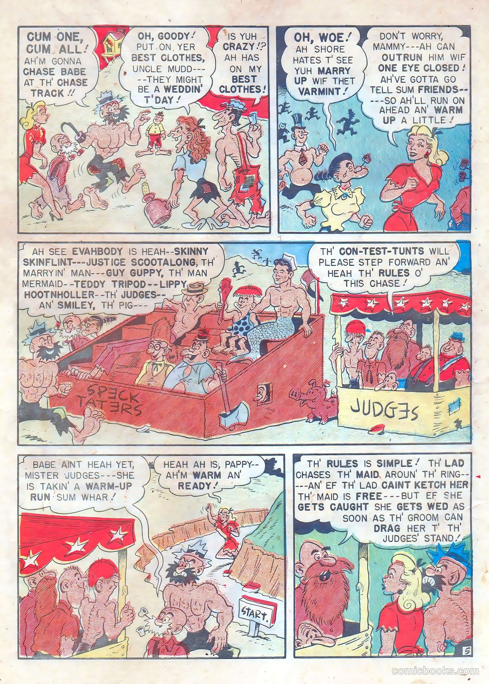 Babe, Darling of the Hills #10 (1949) — page 7 of 52