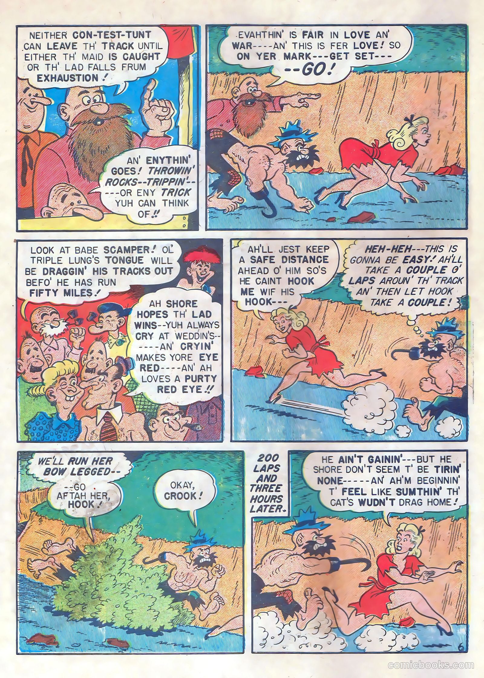 Babe, Darling of the Hills #10 (1949) — page 8 of 52