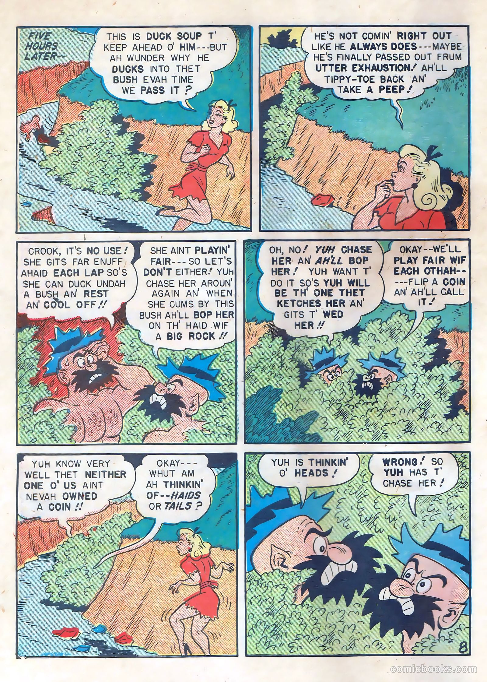 Babe, Darling of the Hills #10 (1949) — page 10 of 52