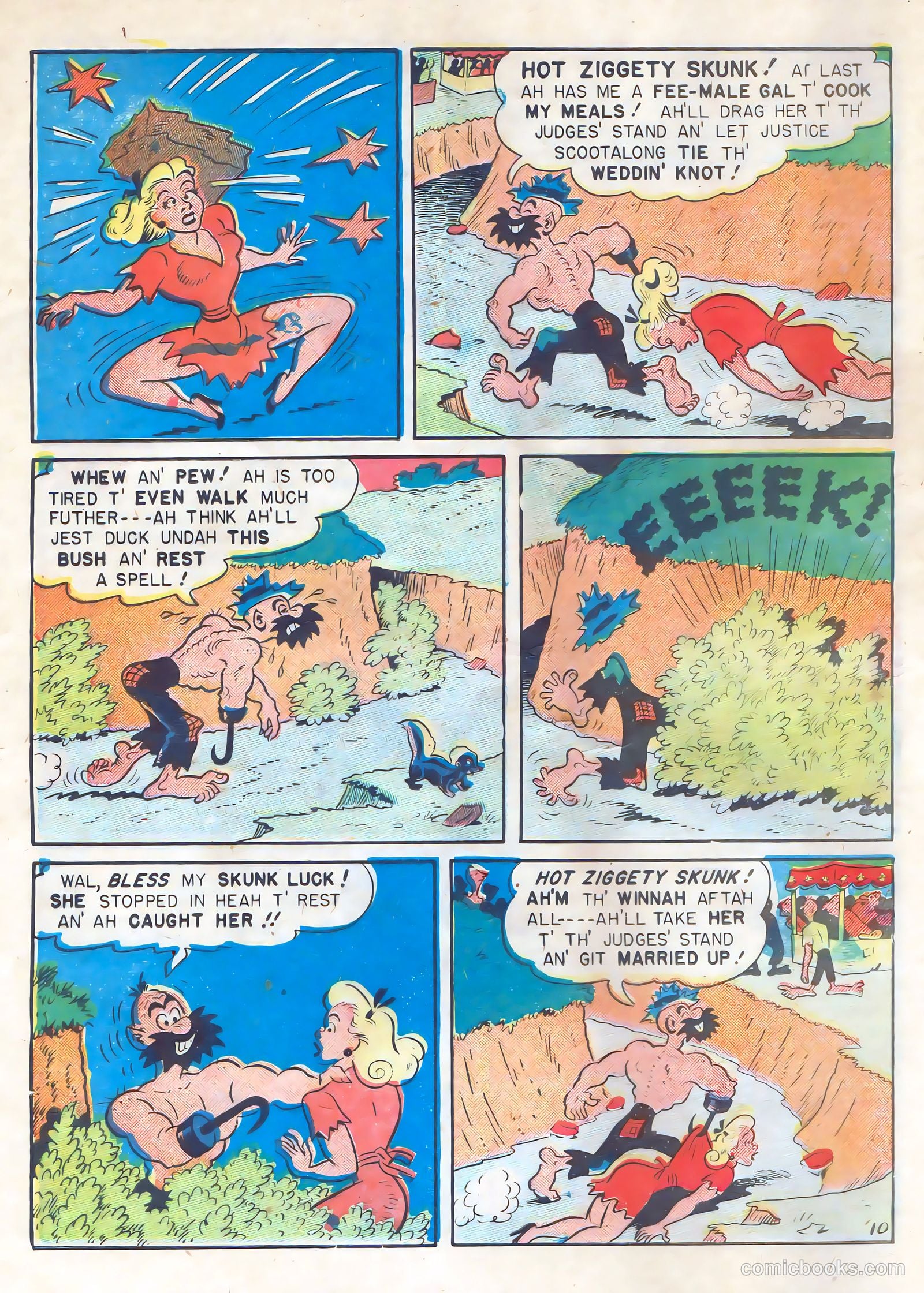 Babe, Darling of the Hills #10 (1949) — page 12 of 52