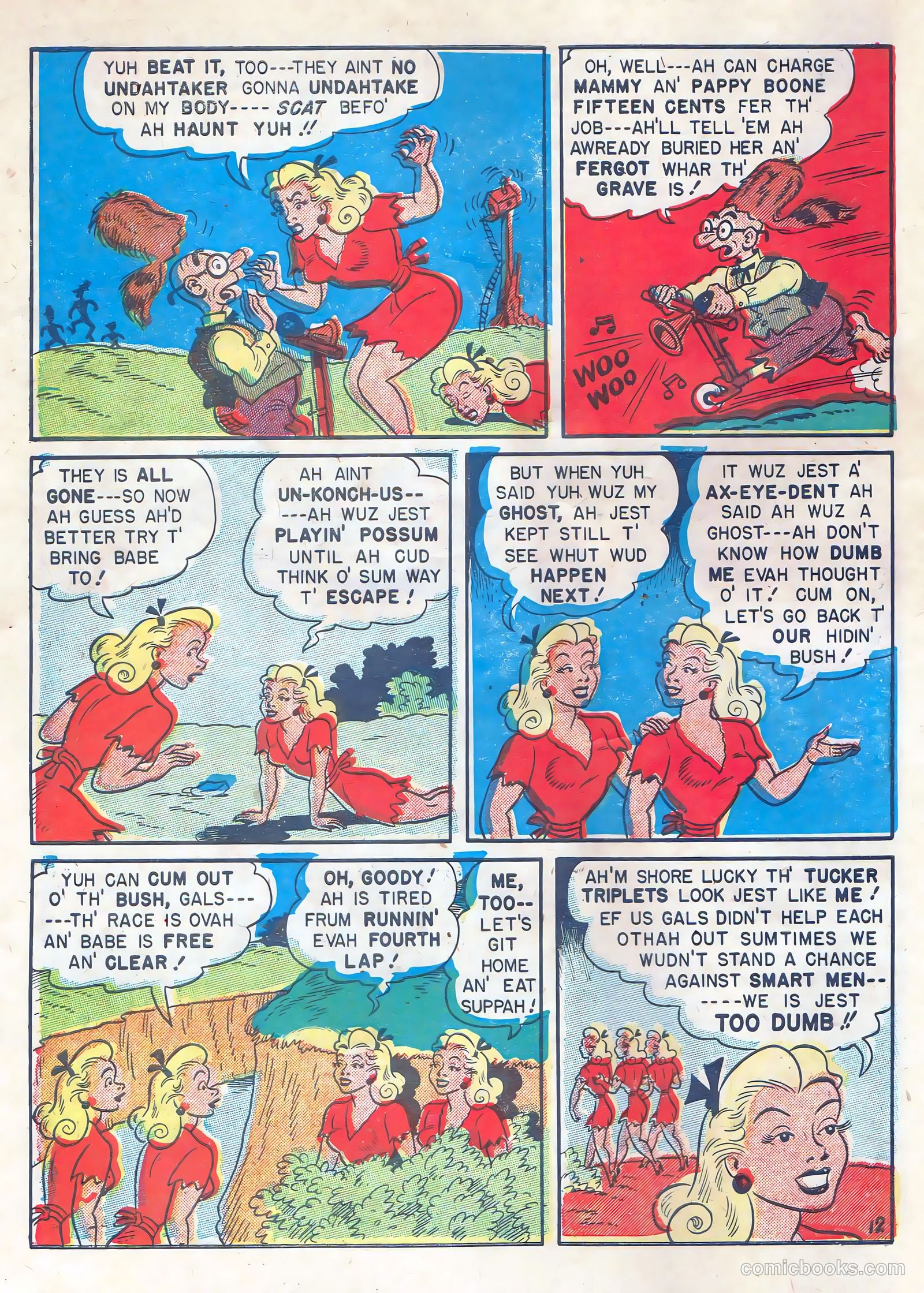 Babe, Darling of the Hills #10 (1949) — page 14 of 52