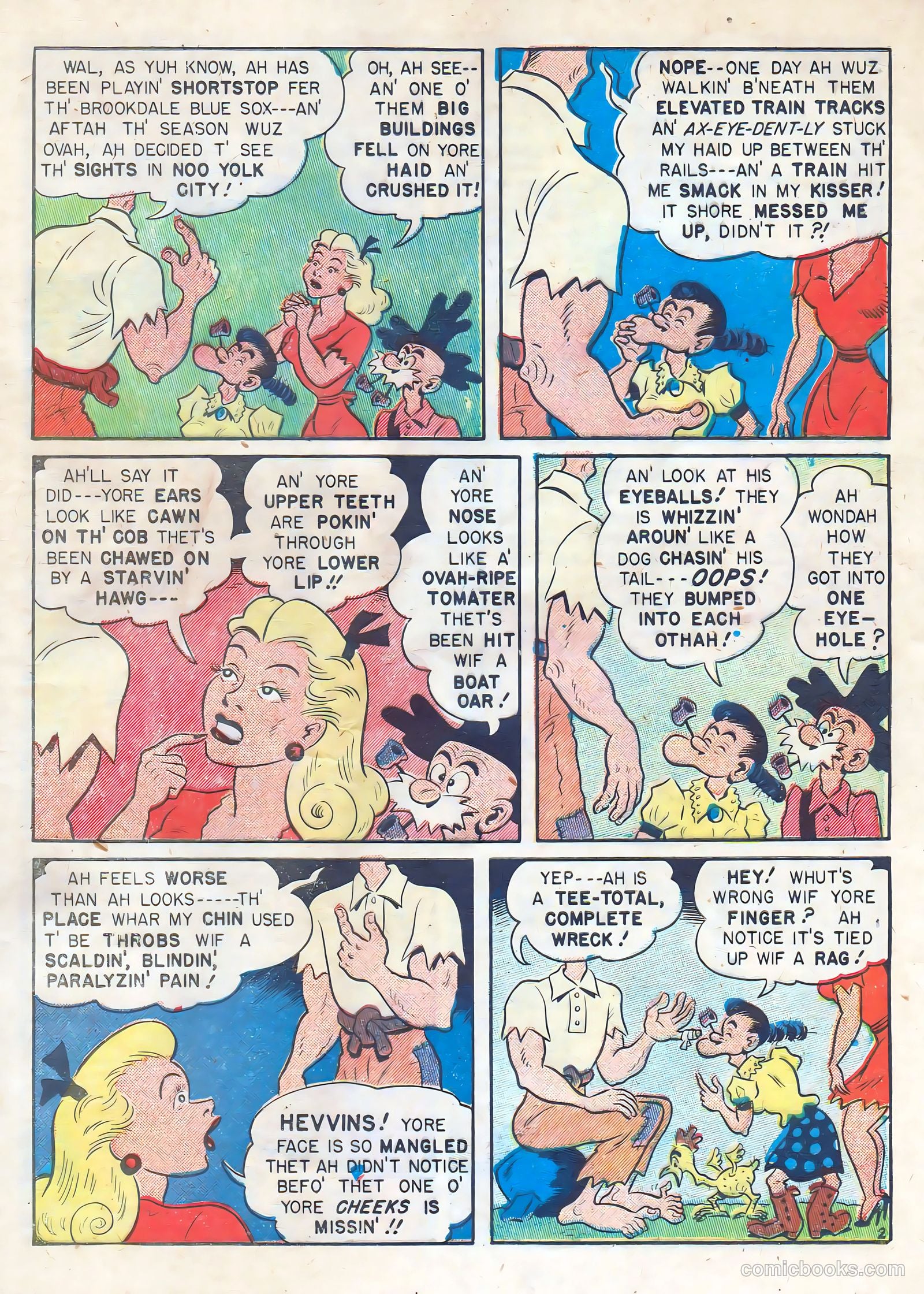 Babe, Darling of the Hills #10 (1949) — page 17 of 52