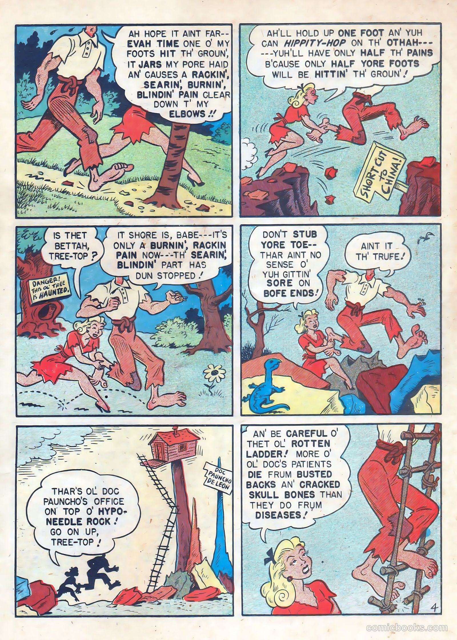 Babe, Darling of the Hills #10 (1949) — page 19 of 52