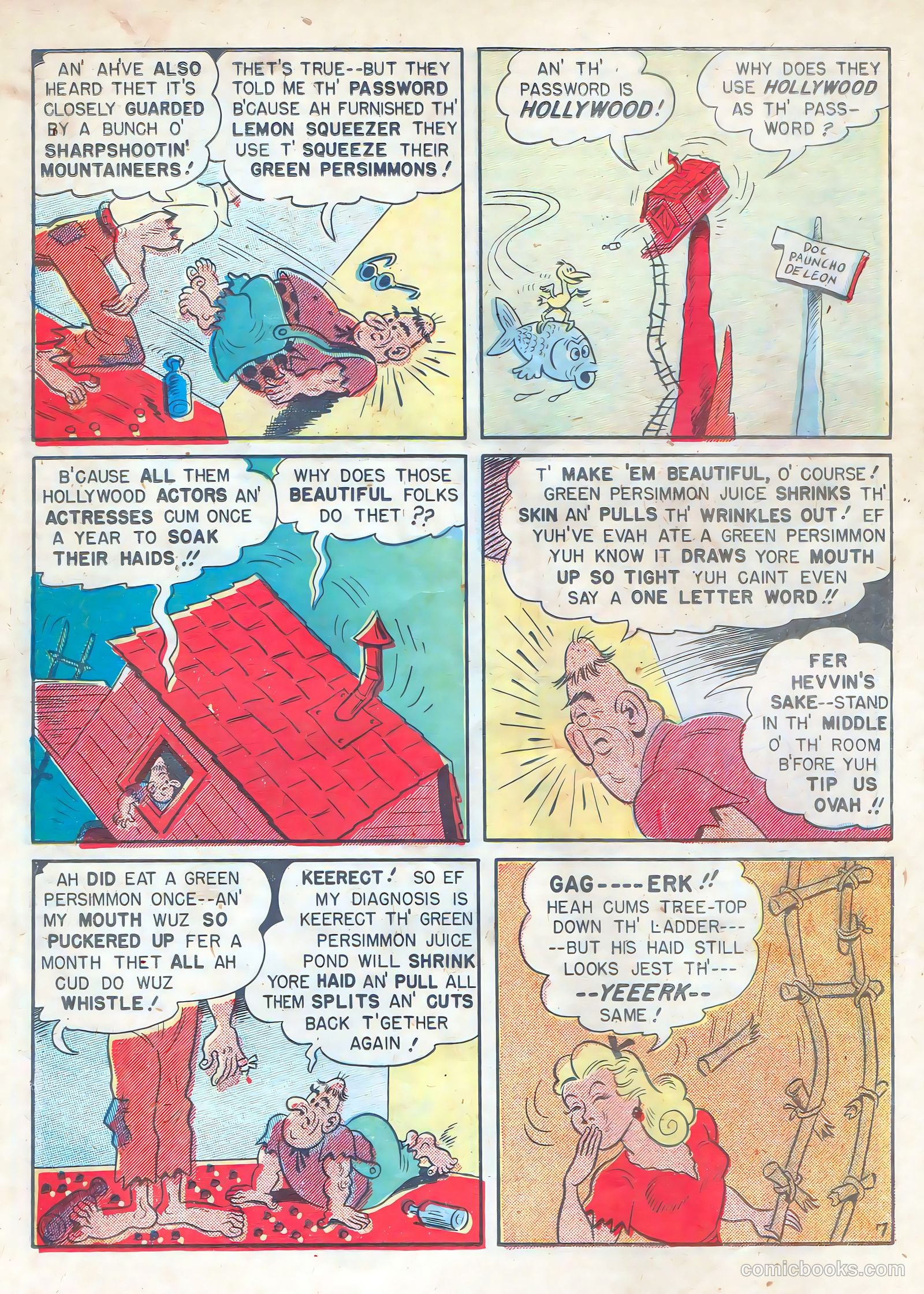 Babe, Darling of the Hills #10 (1949) — page 22 of 52