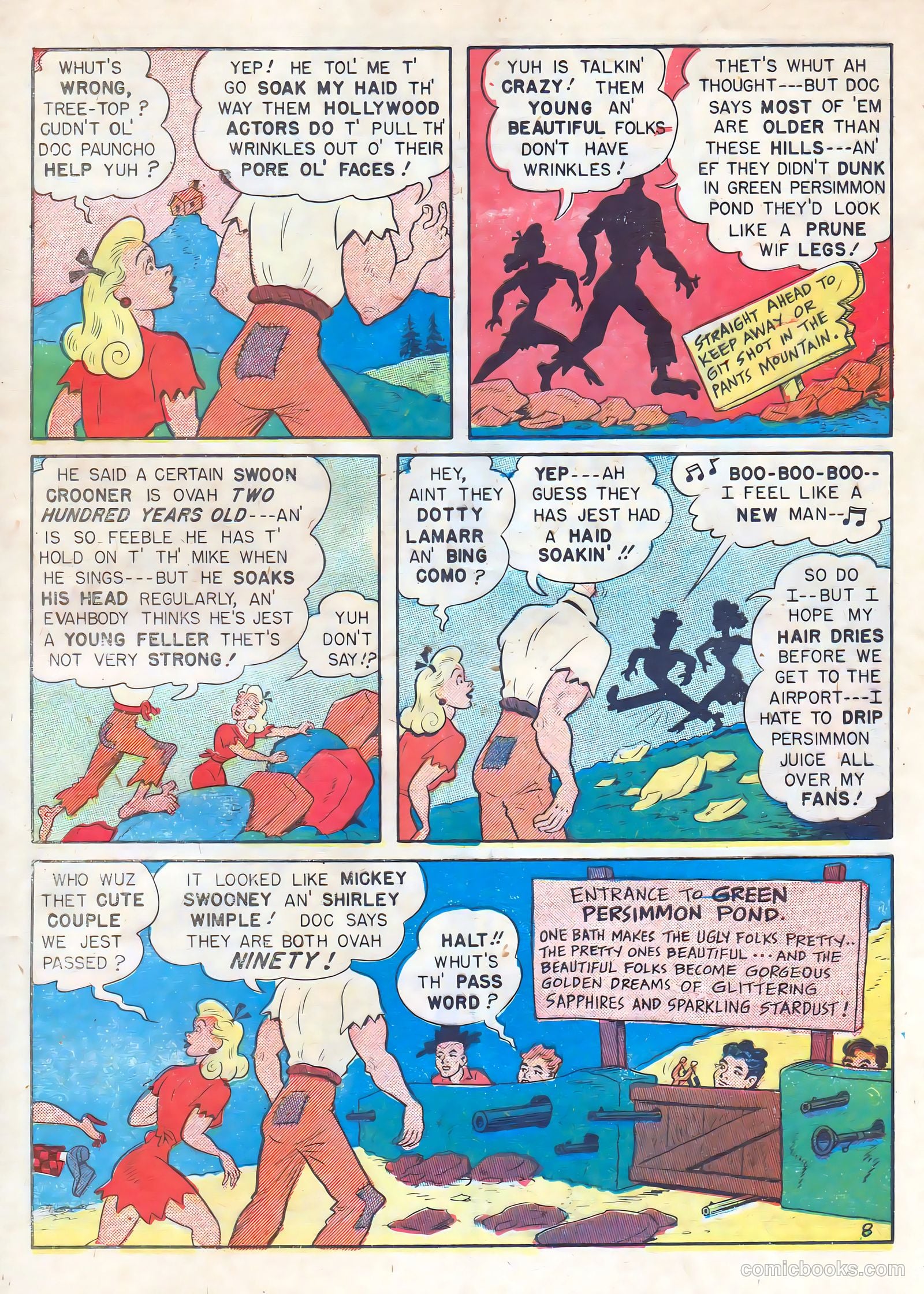 Babe, Darling of the Hills #10 (1949) — page 23 of 52