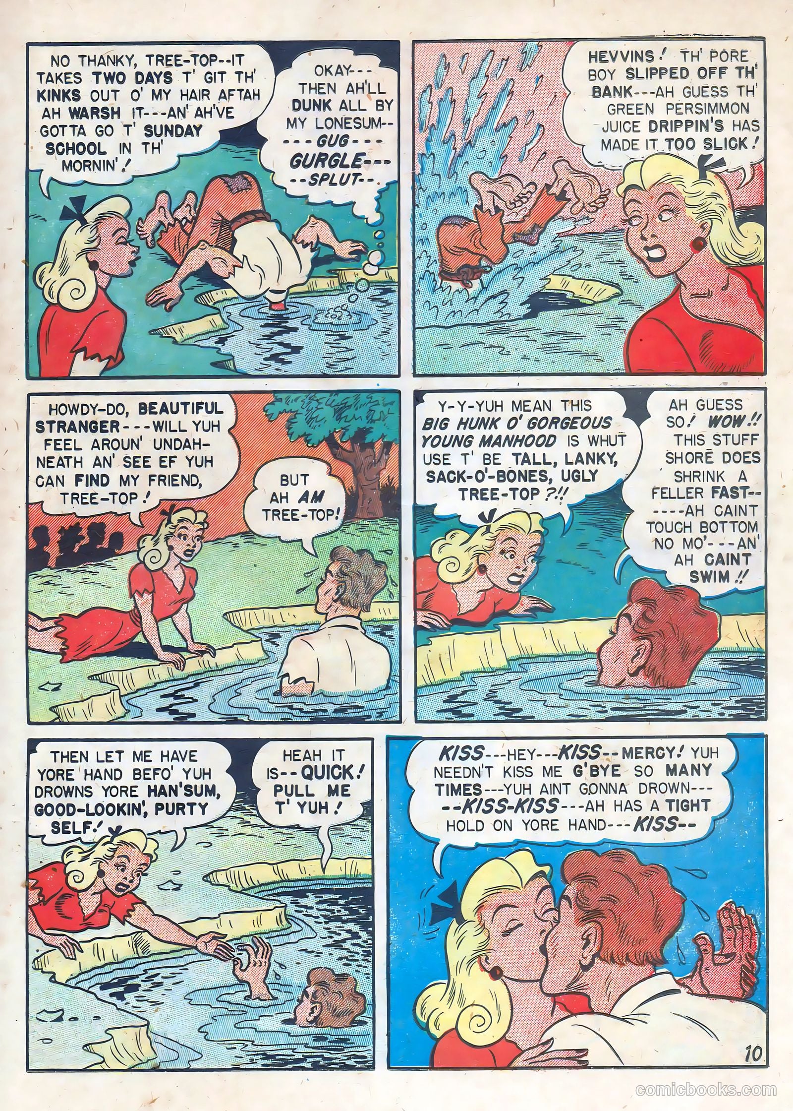 Babe, Darling of the Hills #10 (1949) — page 25 of 52