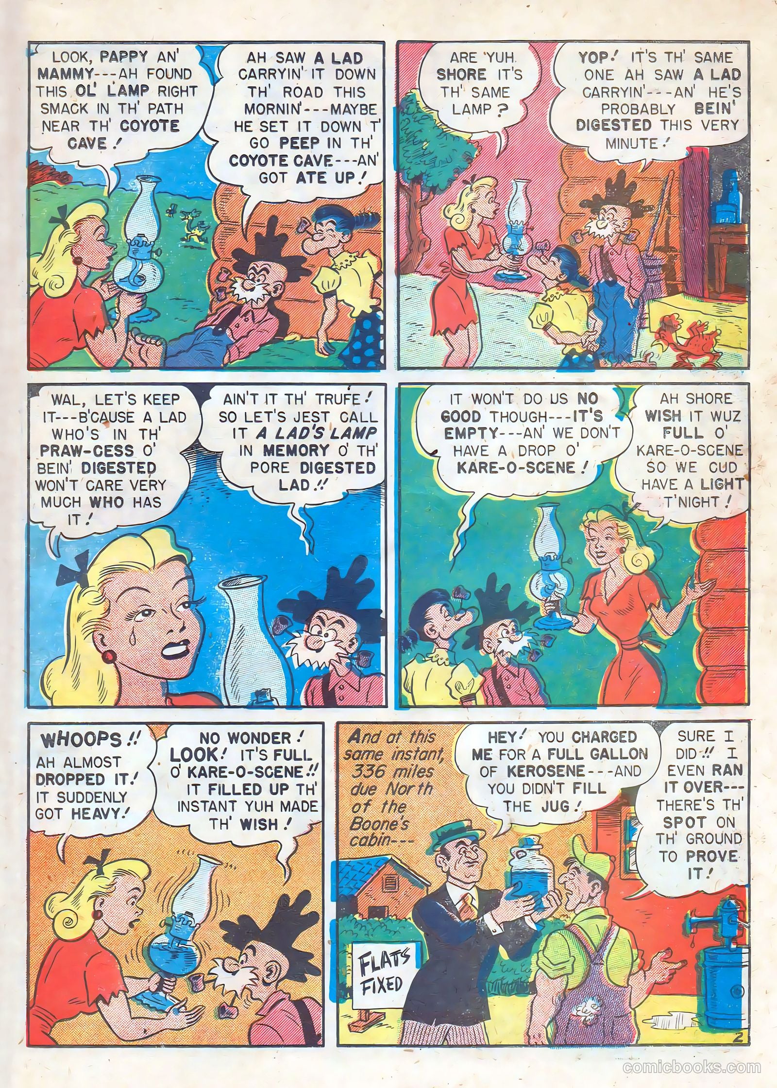 Babe, Darling of the Hills #10 (1949) — page 37 of 52