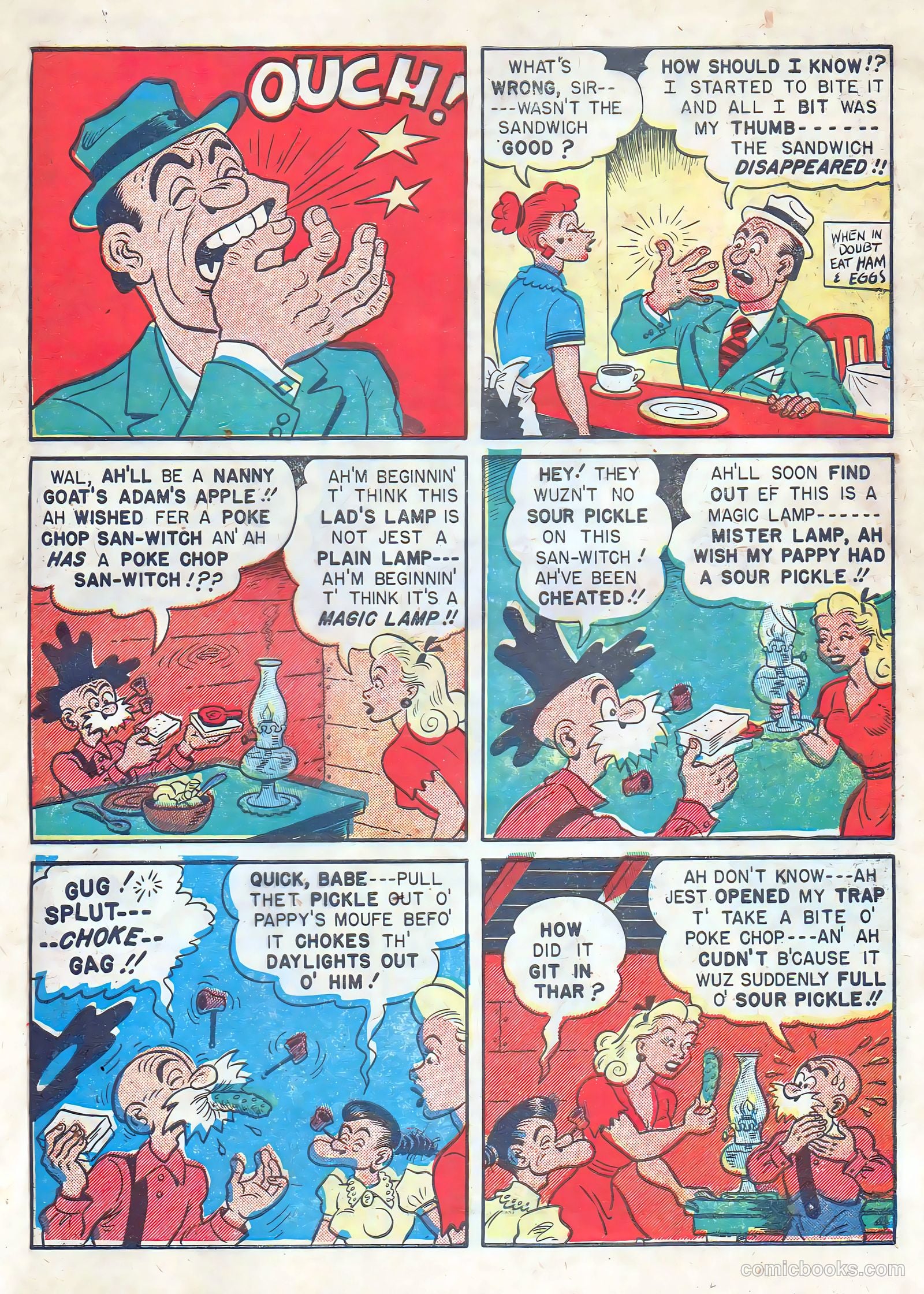 Babe, Darling of the Hills #10 (1949) — page 39 of 52